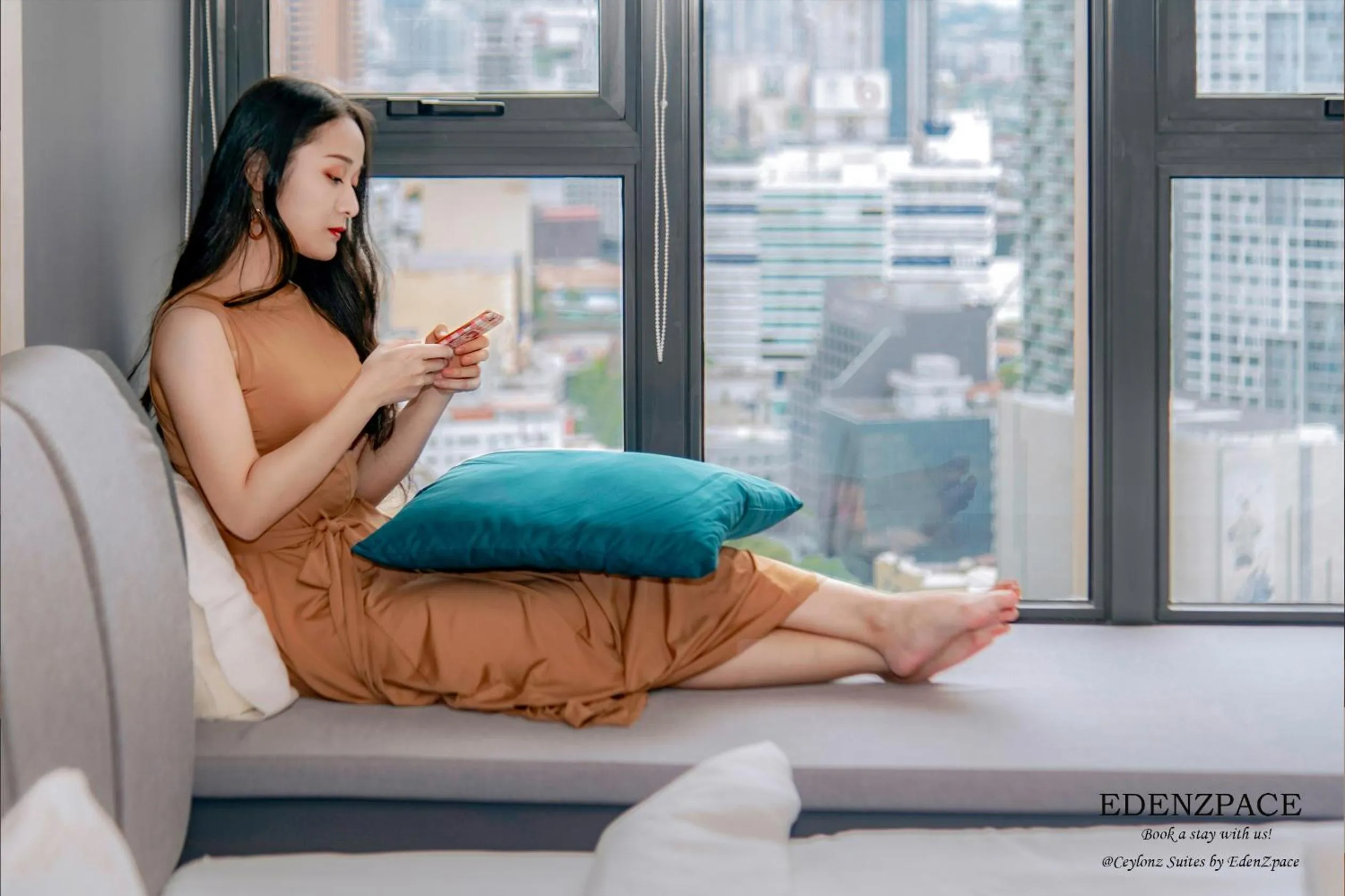 People, Bed in Ceylonz Suites by EdenZpace