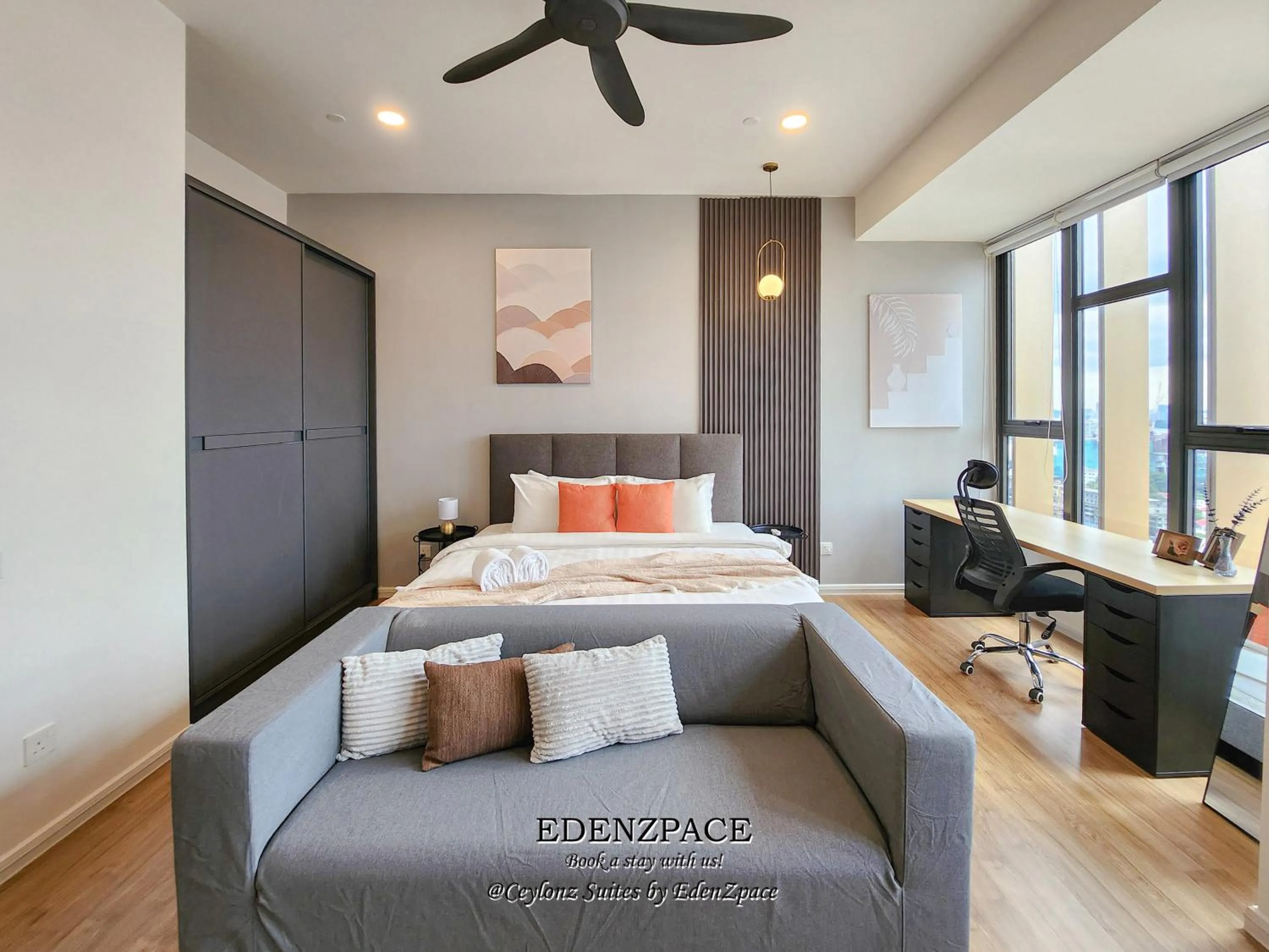 Bed in Ceylonz Suites by EdenZpace