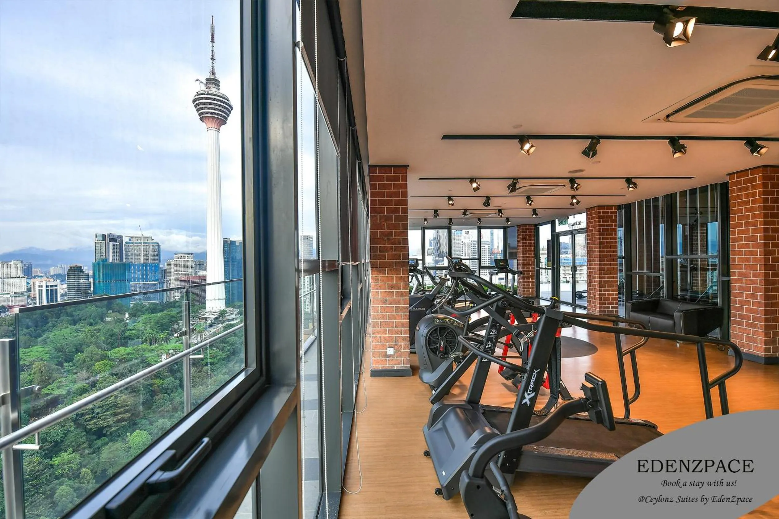 Fitness centre/facilities in Ceylonz Suites by EdenZpace