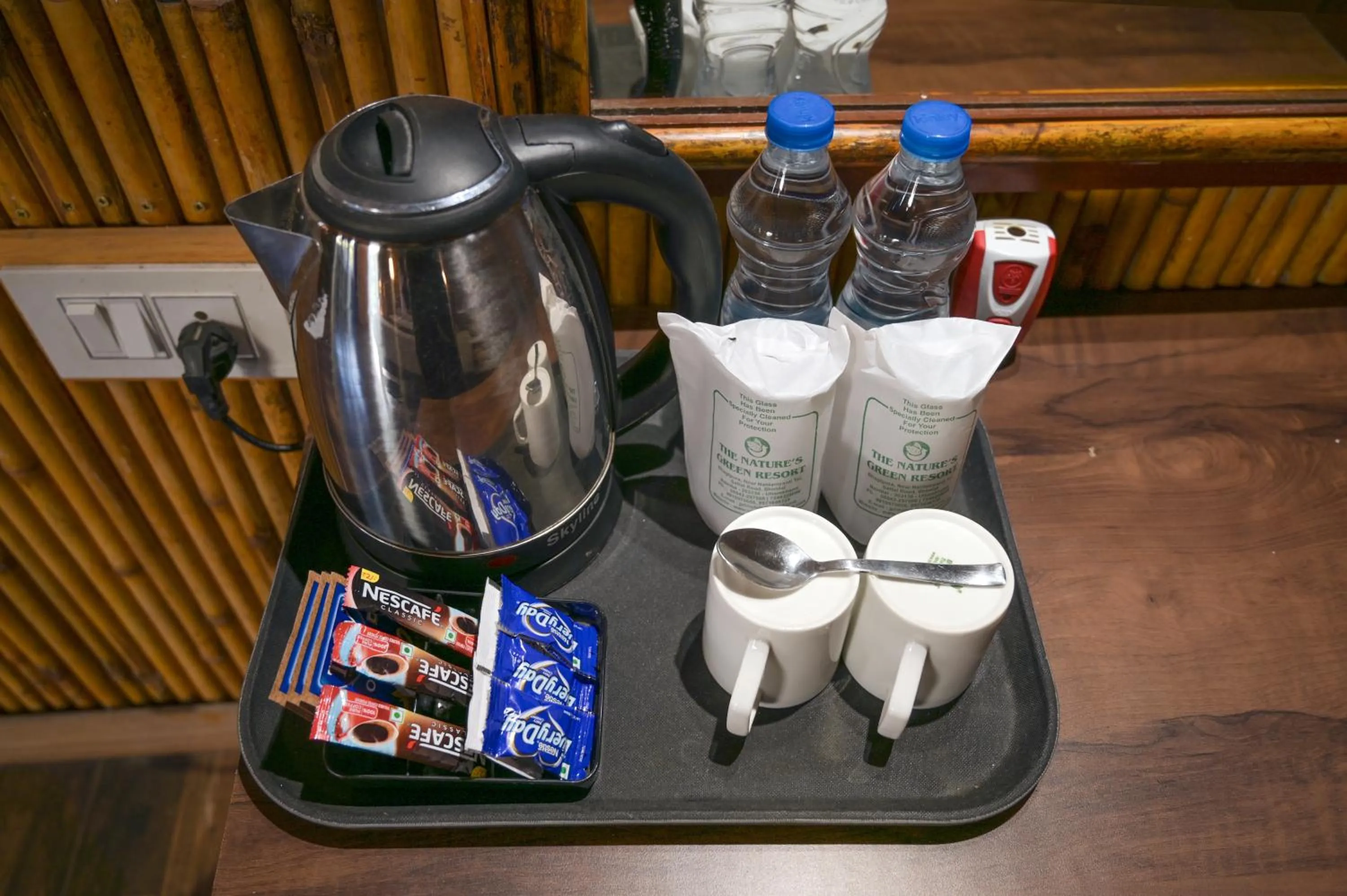 Coffee/tea facilities in The Nature's Green Resort, Bhimtal, Nainital