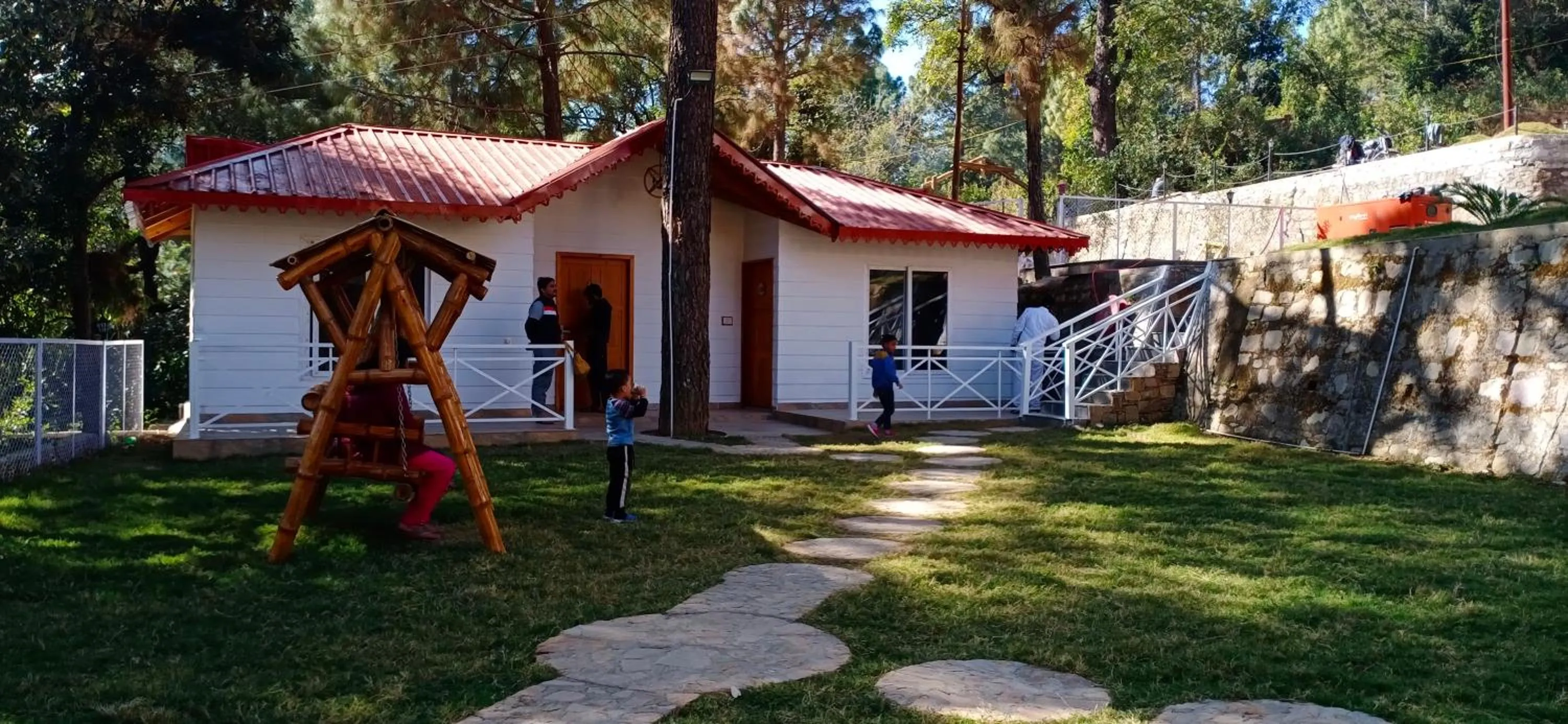 Facade/entrance in The Nature's Green Resort, Bhimtal, Nainital