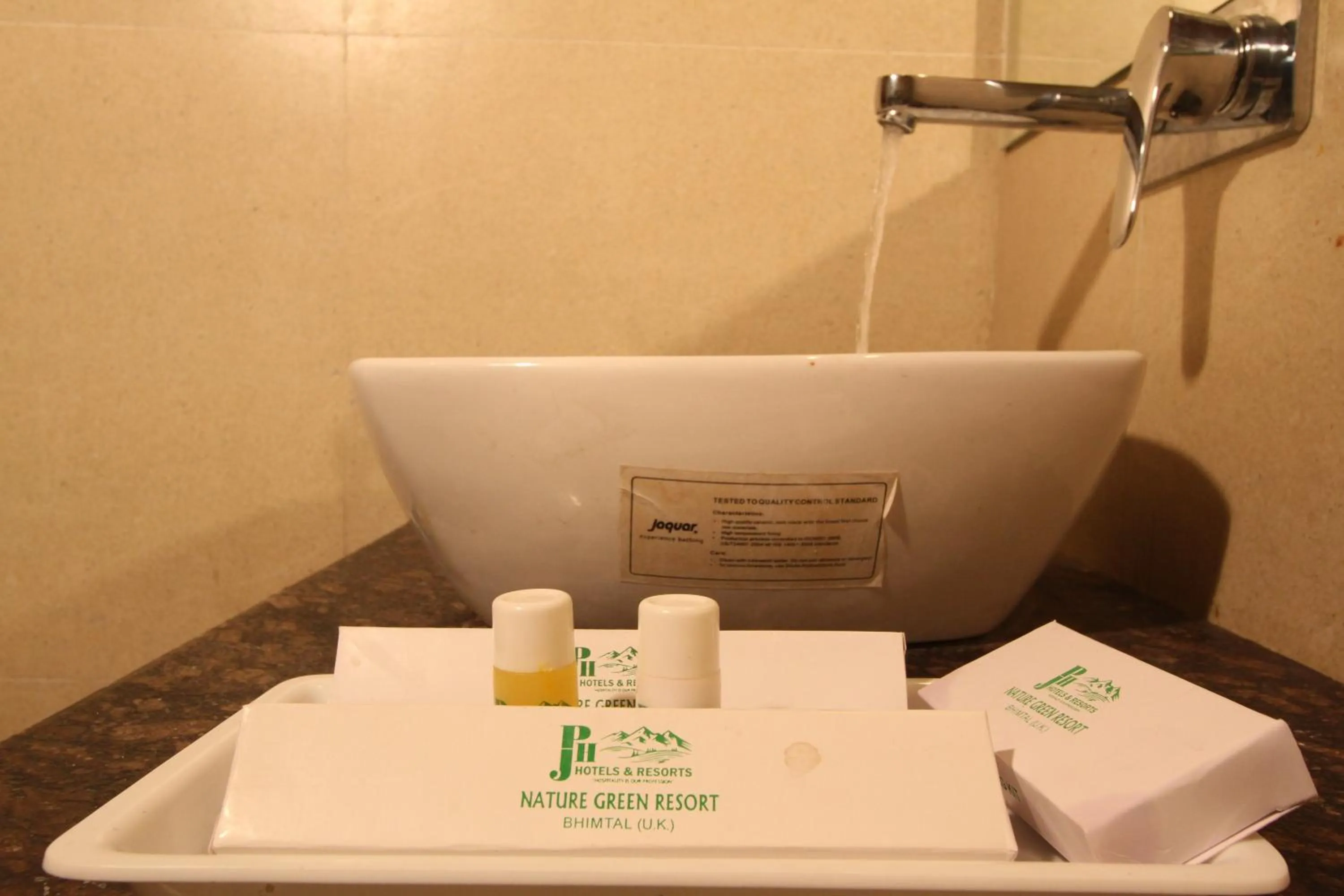 Bathroom in The Nature's Green Resort, Bhimtal, Nainital