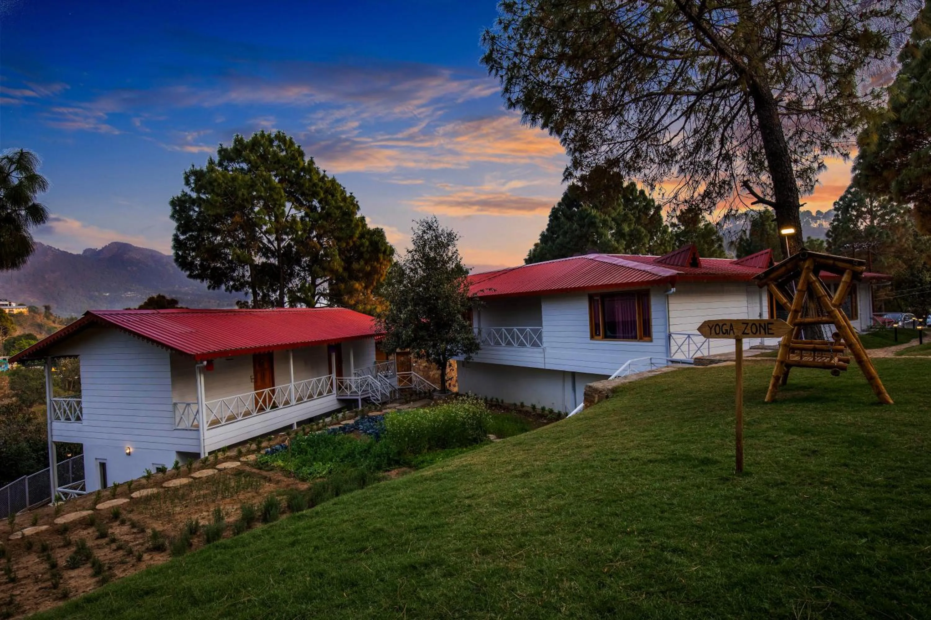 Property building in The Nature's Green Resort, Bhimtal, Nainital