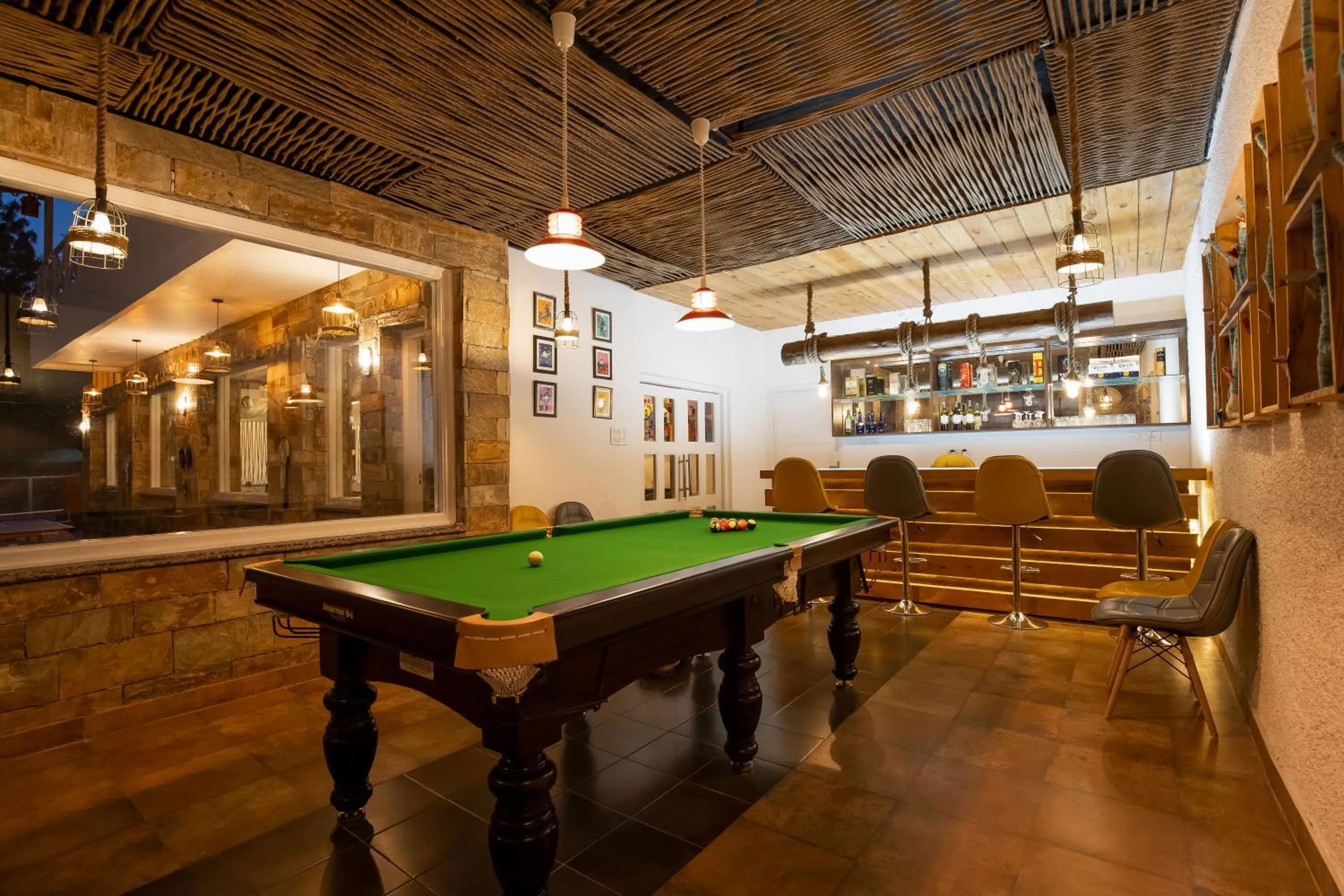 Billiard in The Nature's Green Resort, Bhimtal, Nainital