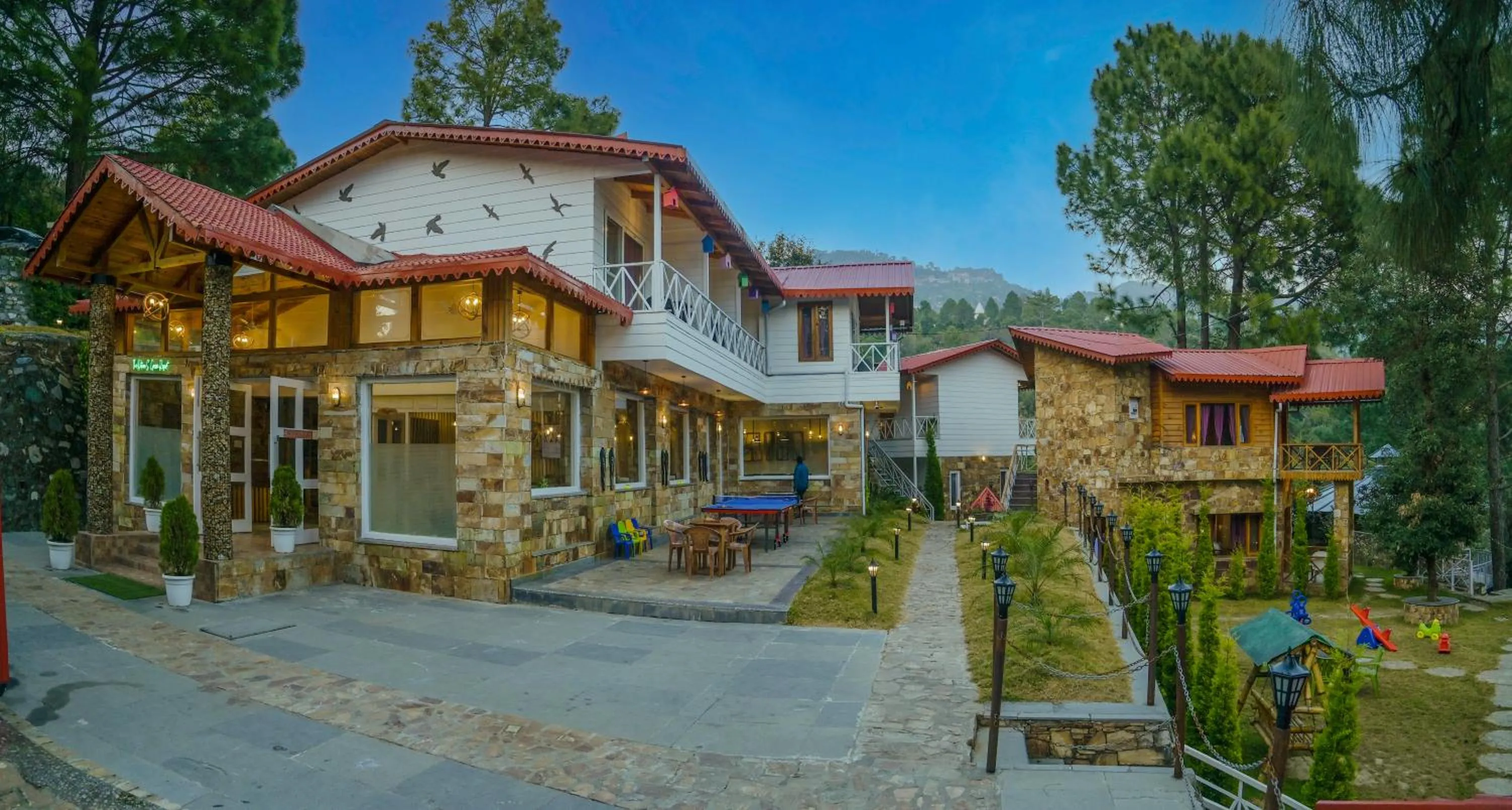 Property building in The Nature's Green Resort, Bhimtal, Nainital