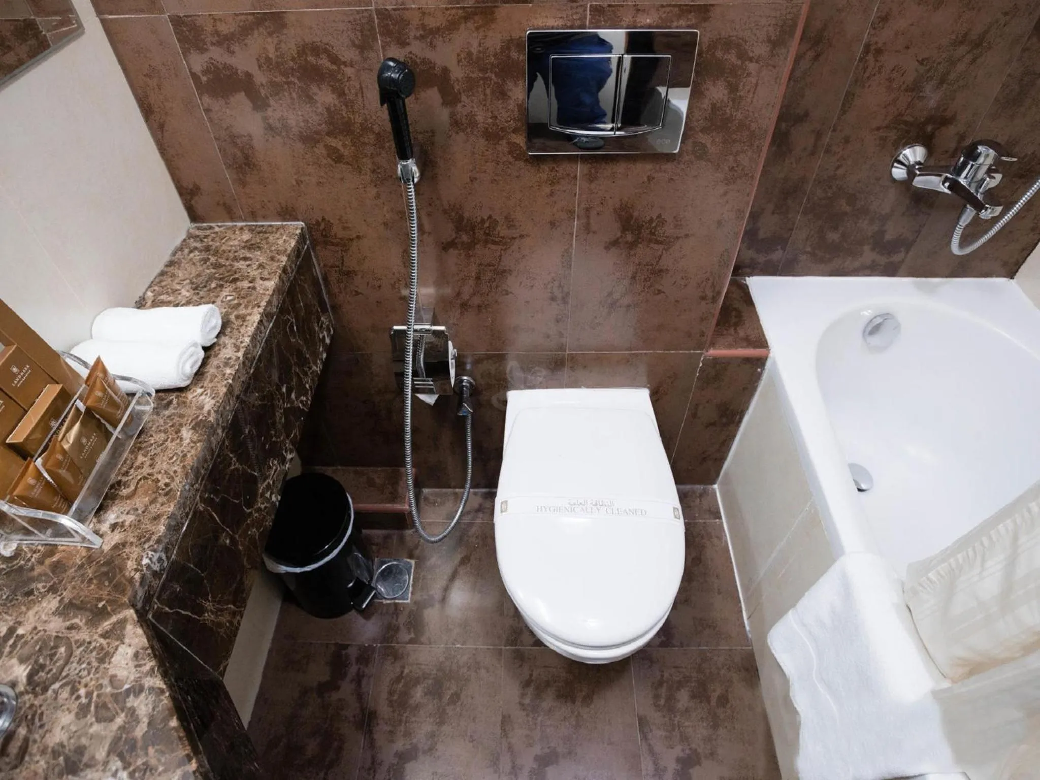 Toilet in Landmark Hotel