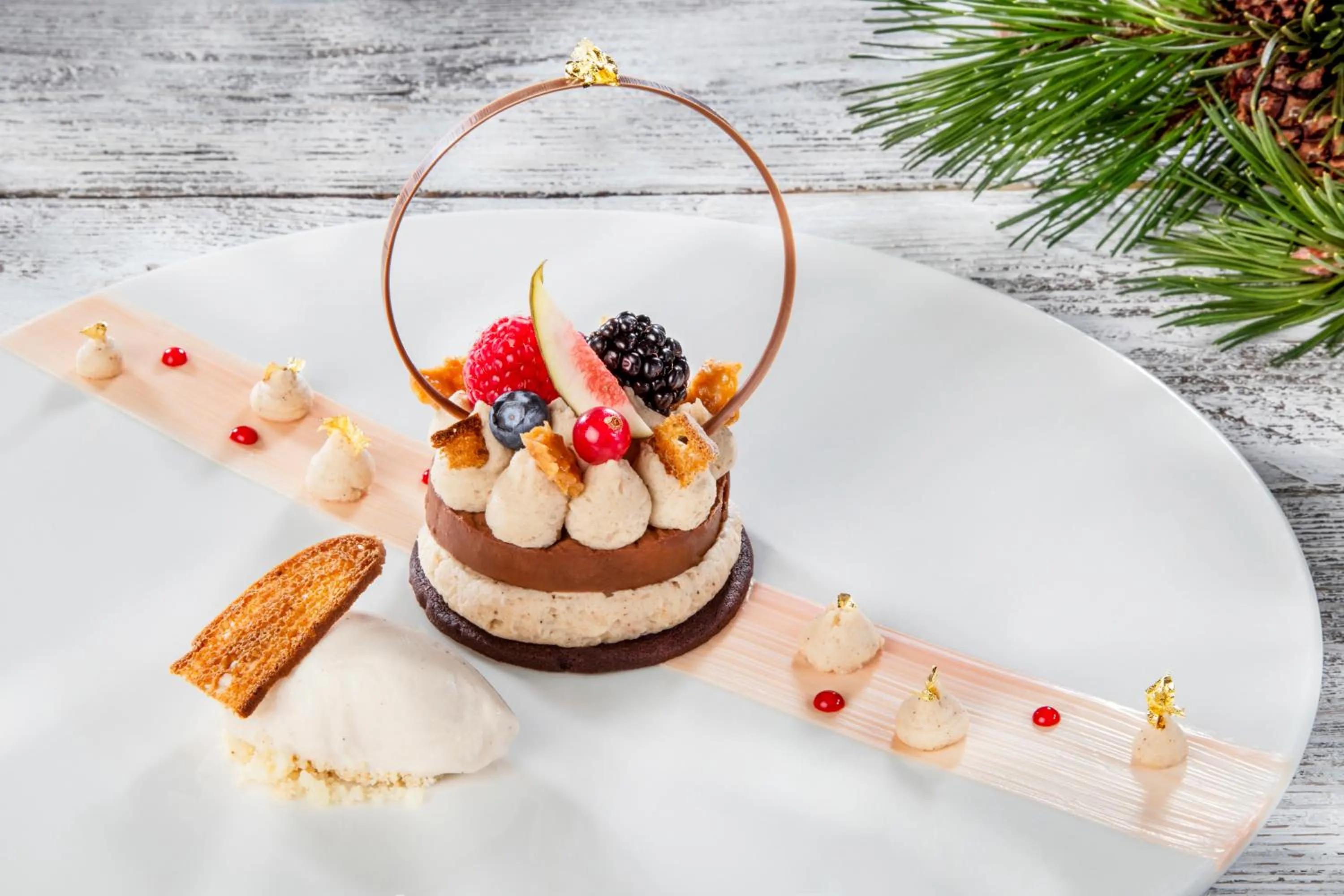 Restaurant/places to eat in Hôtel Cailler & Bains de la Gruyère