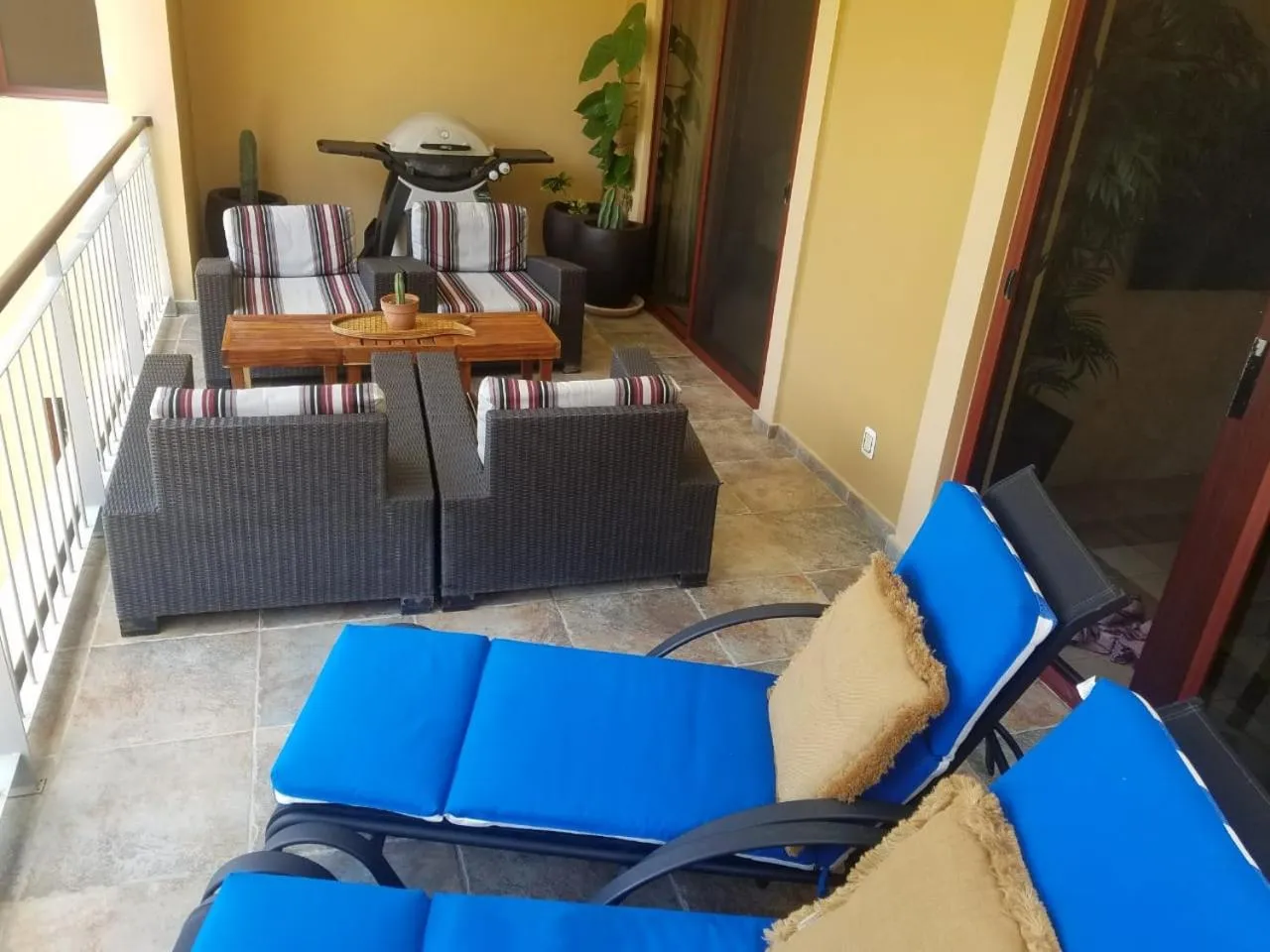 Balcony/Terrace in Ocean Front El Faro Reef 304