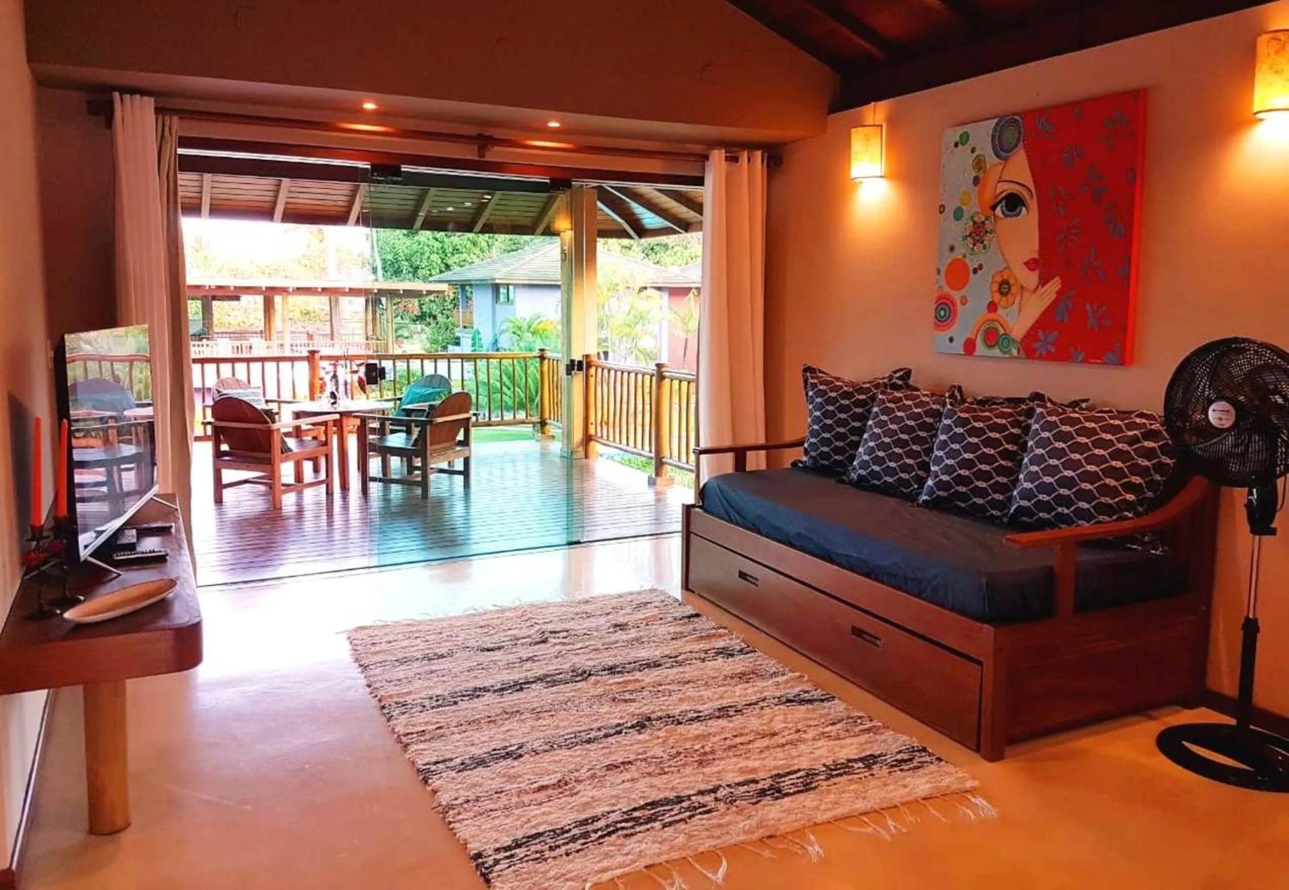 Living room, Bed in BELLA VISTA Village