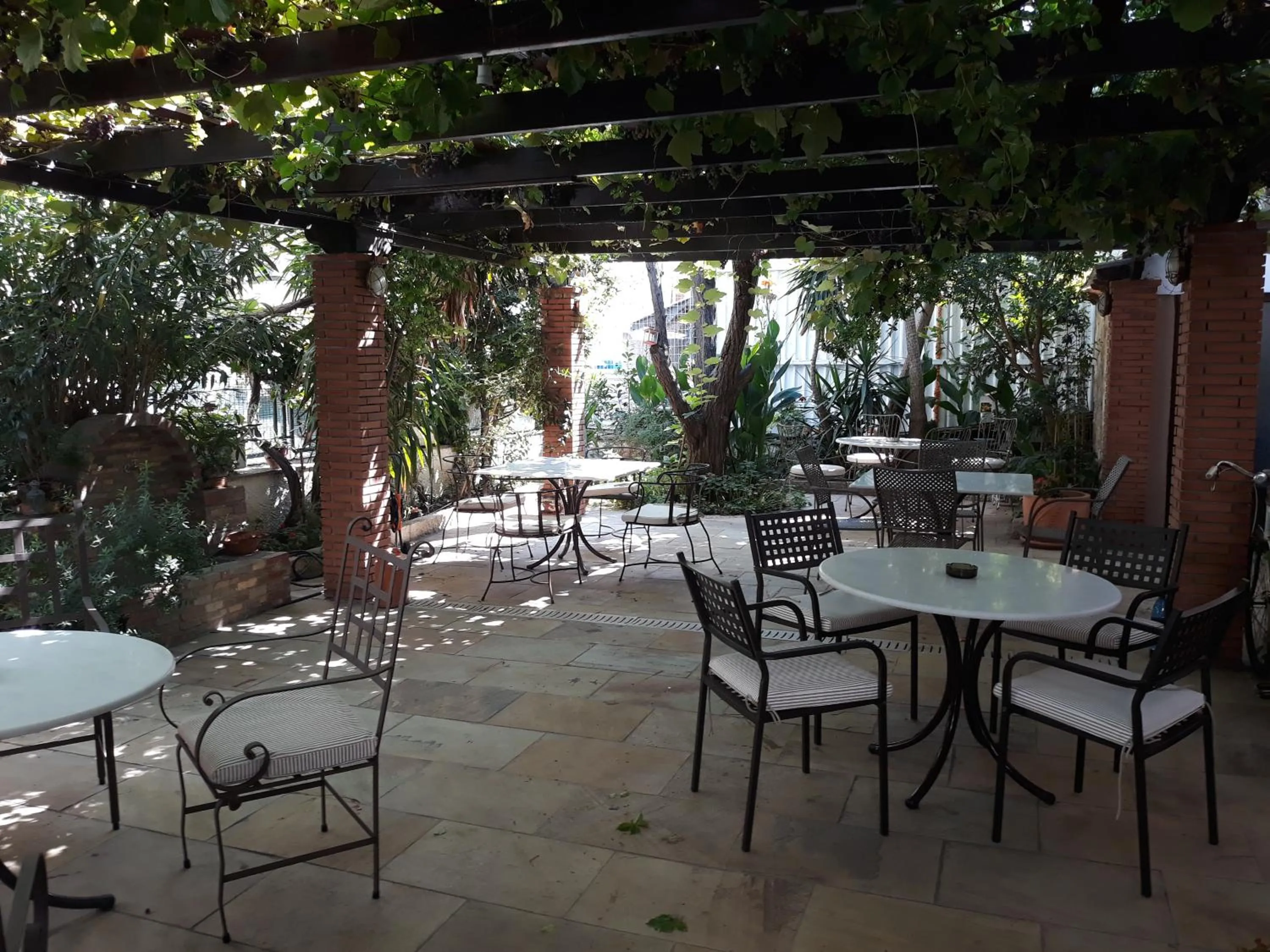Patio in Hotel Galini
