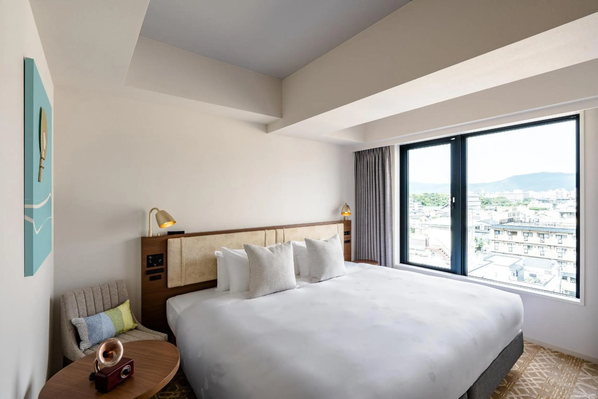 Photo of the whole room, Bed in The Royal Park Canvas - Kyoto Nijo