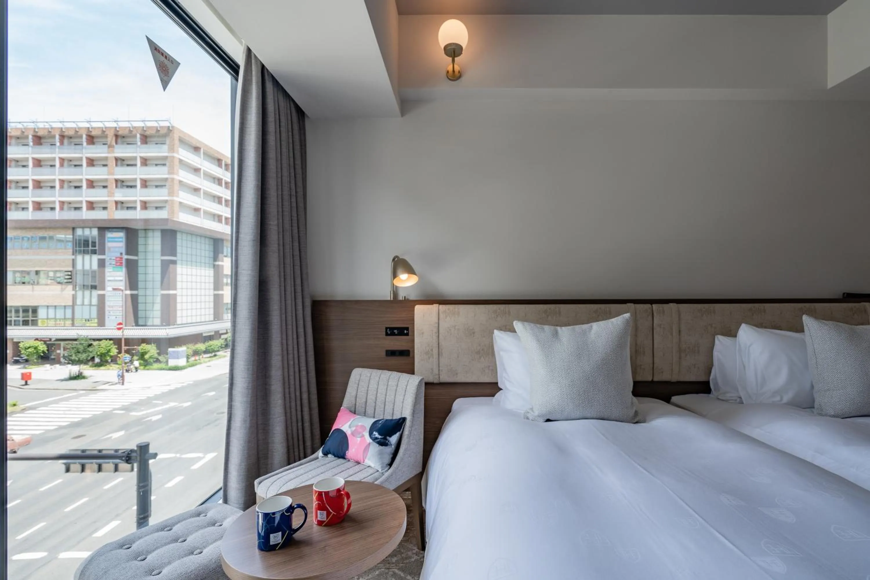 Photo of the whole room, Bed in The Royal Park Canvas - Kyoto Nijo