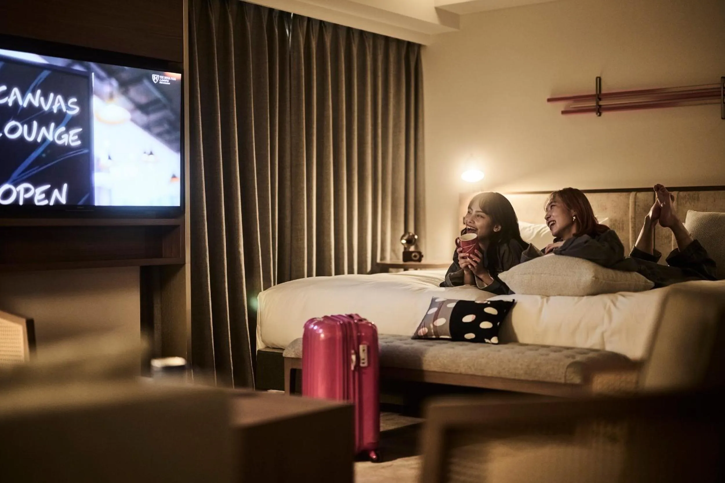 People in The Royal Park Canvas - Kyoto Nijo