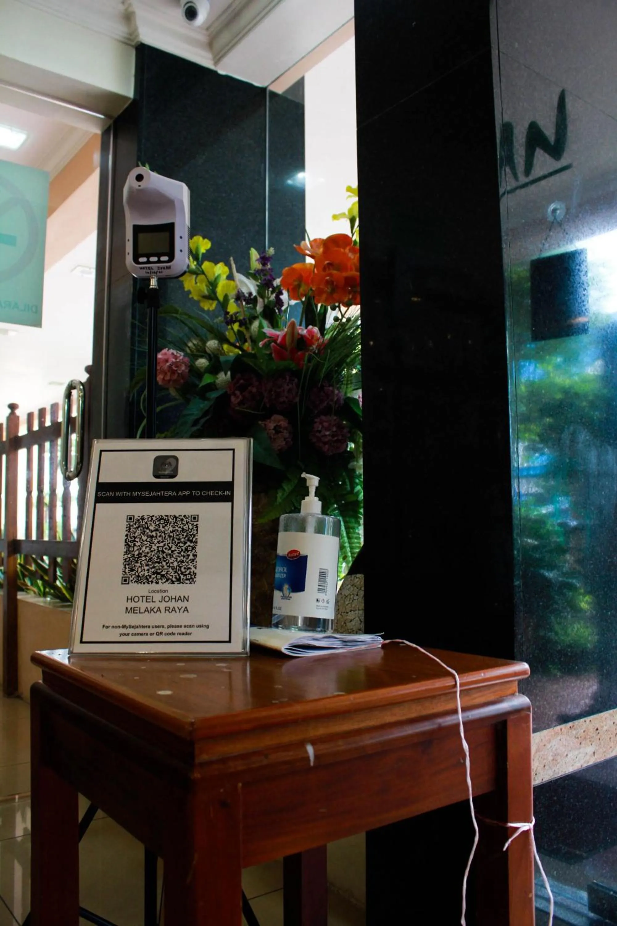 Lobby or reception in Hotel Johan