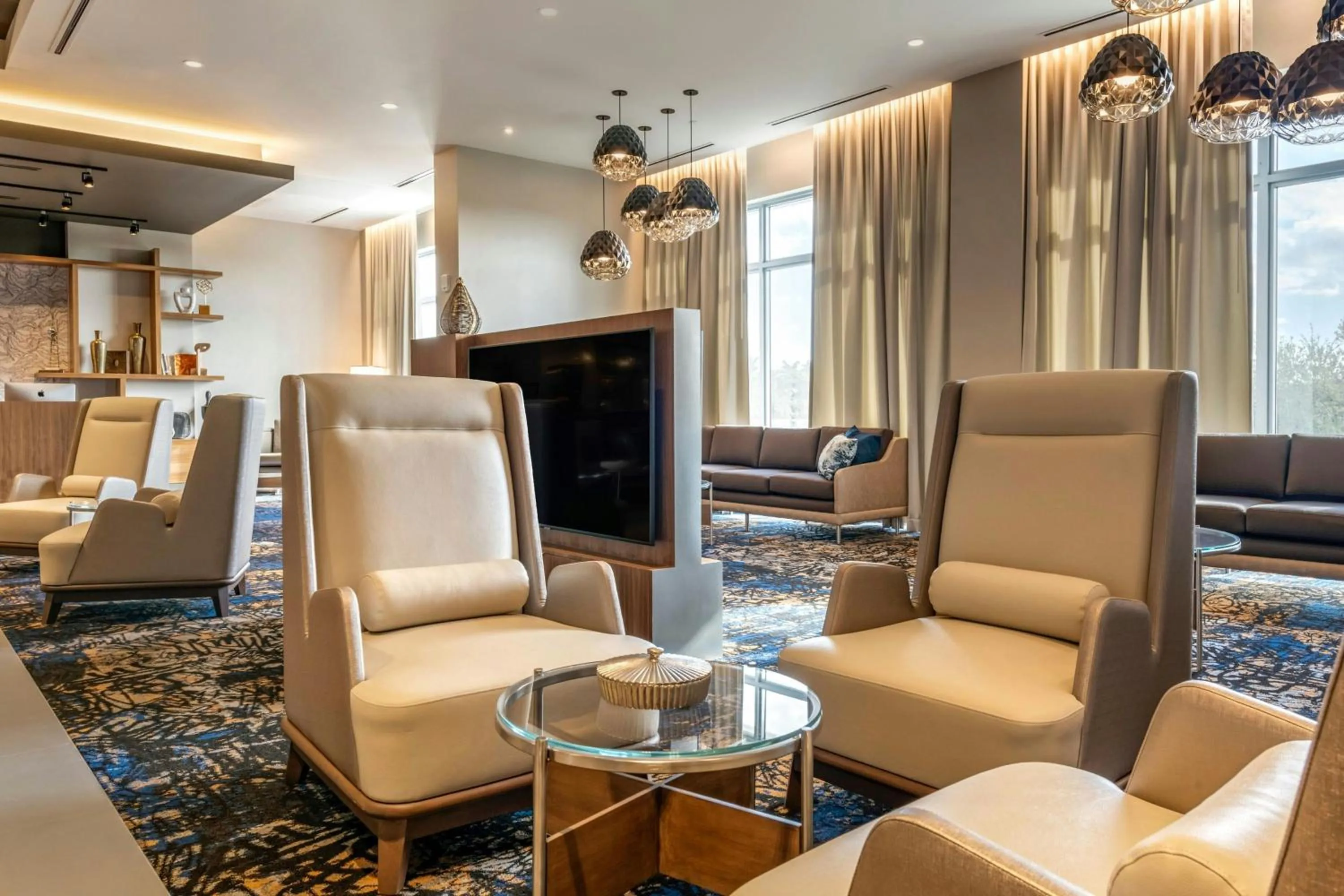 Lobby or reception in Courtyard by Marriott Fort Lauderdale Downtown