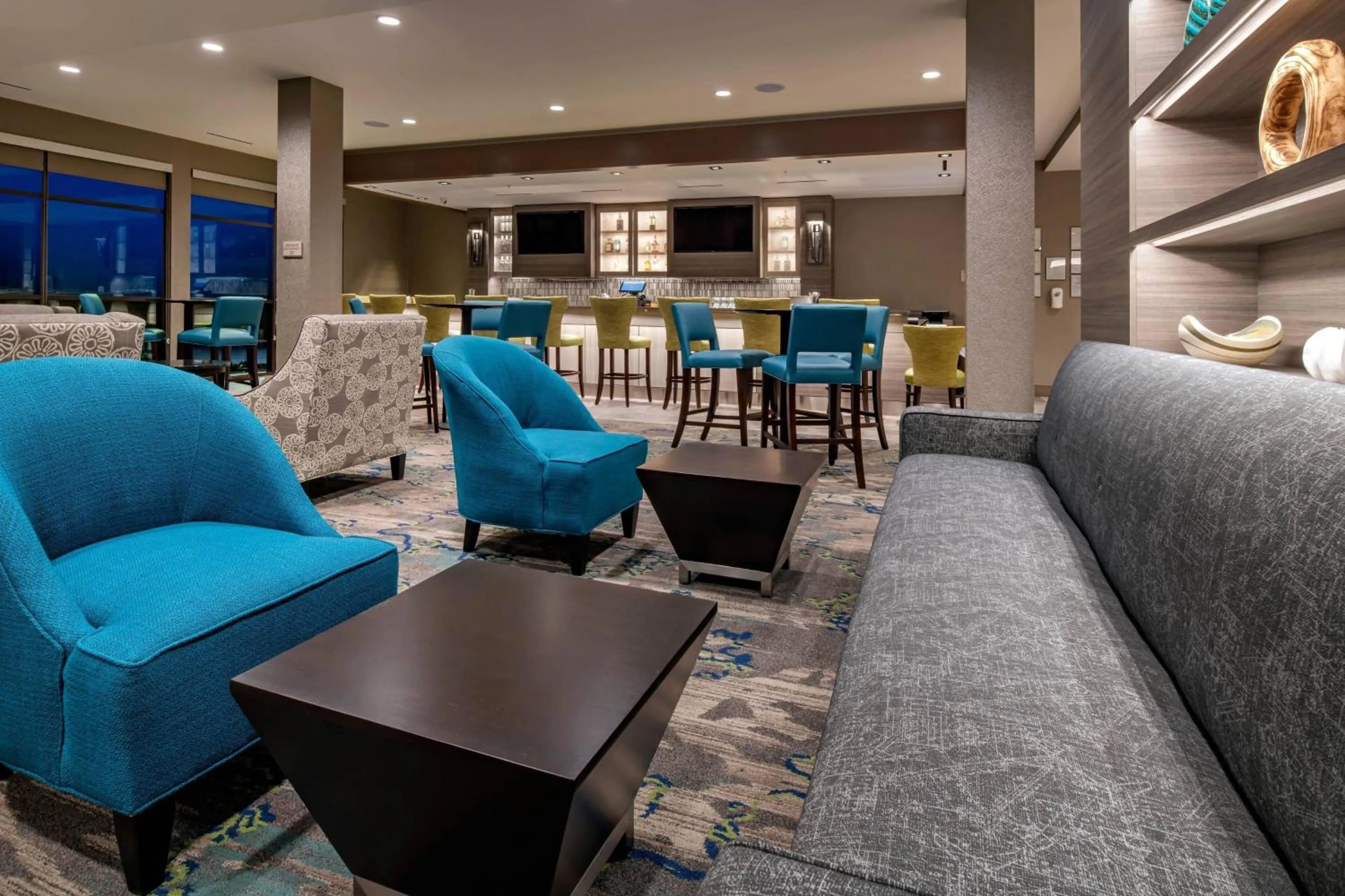 Lobby or reception in TownePlace Suites By Marriott Wrentham Plainville