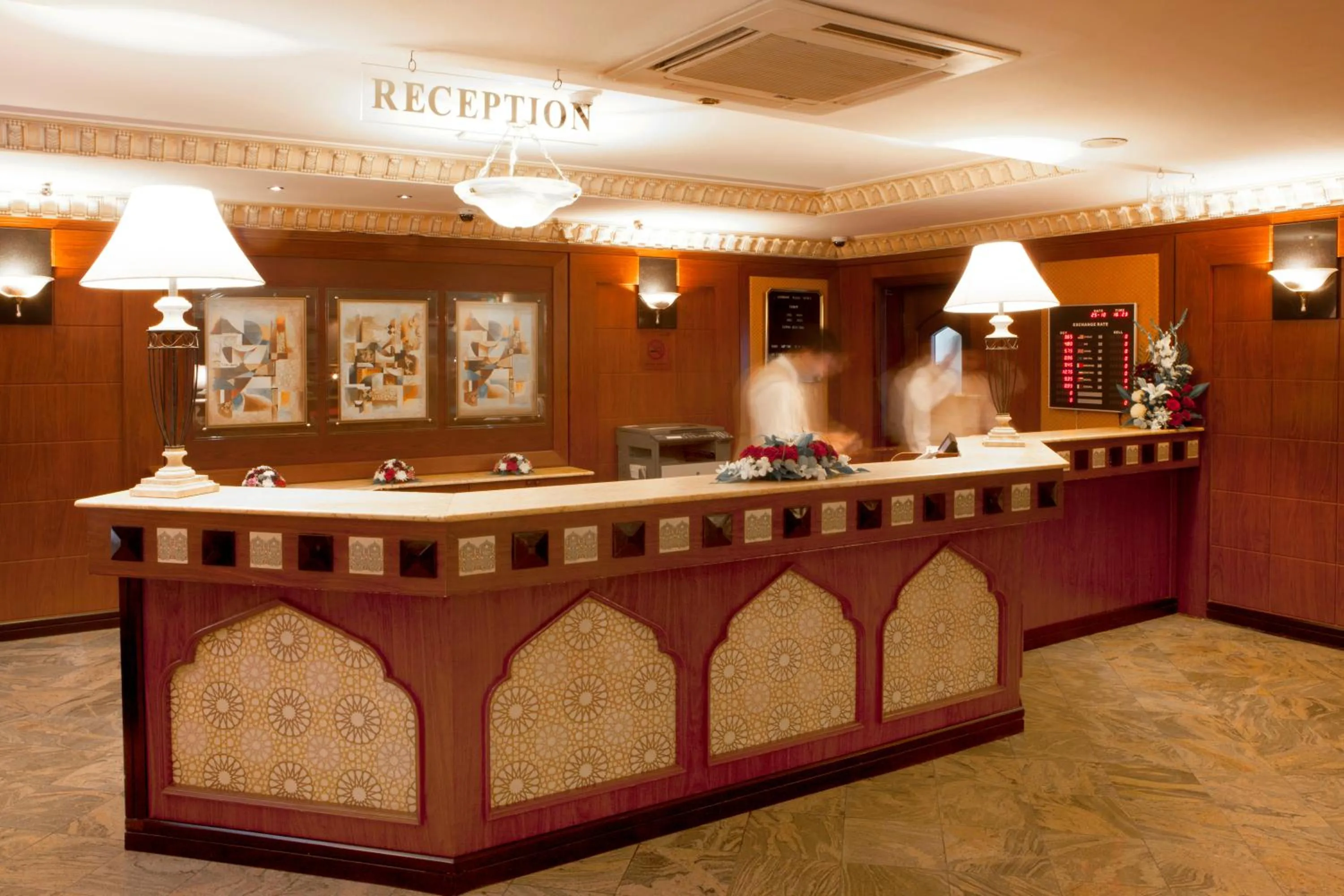 Lobby or reception in Landmark Plaza Hotel