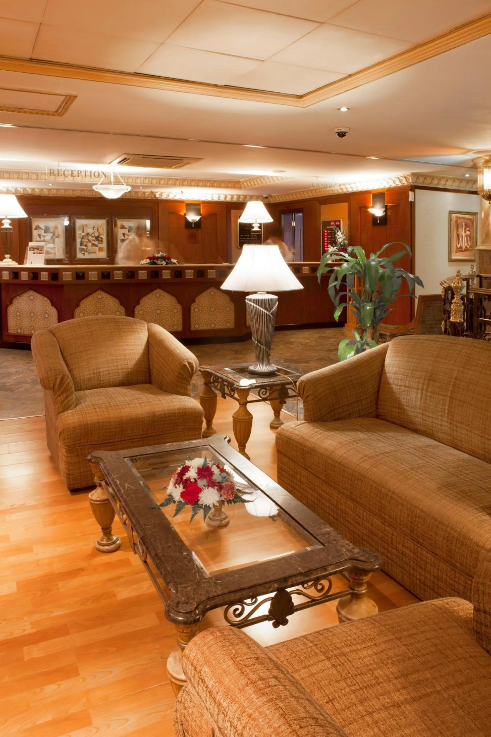 Lobby or reception in Landmark Plaza Hotel