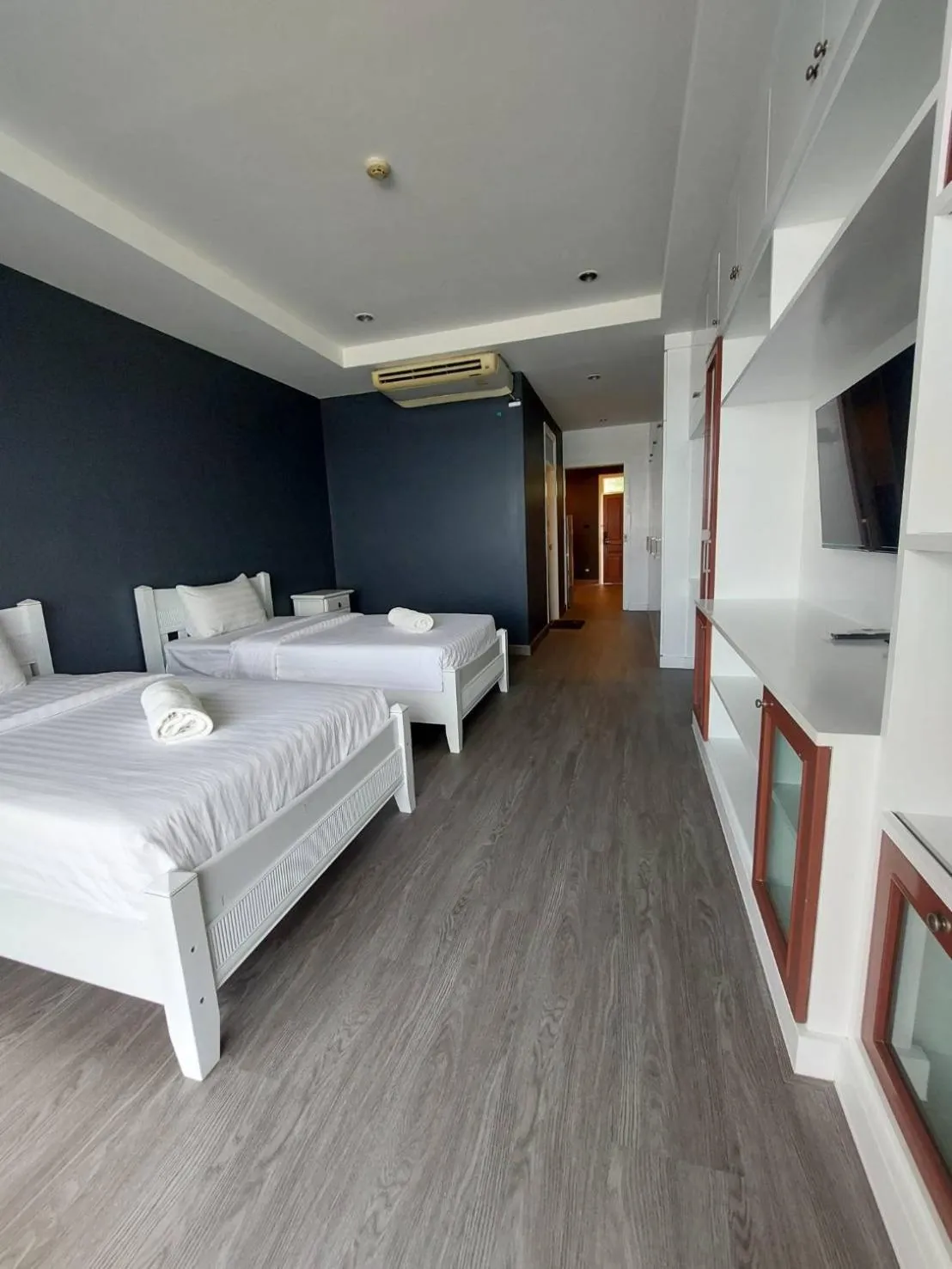 Bed in โรงแรม ชาโตว์วิสต้า