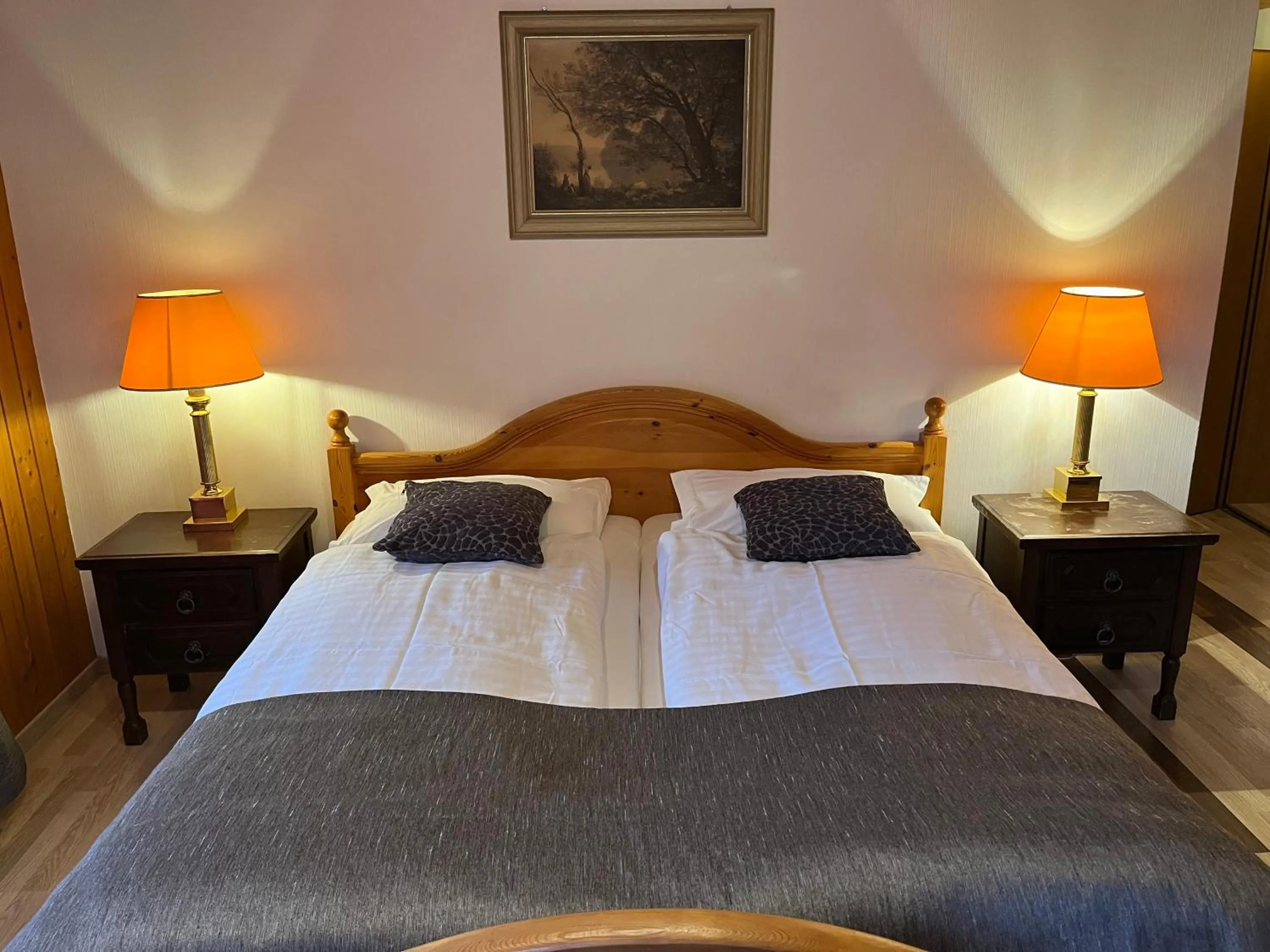 Bed in Historic Hotel Steinbock