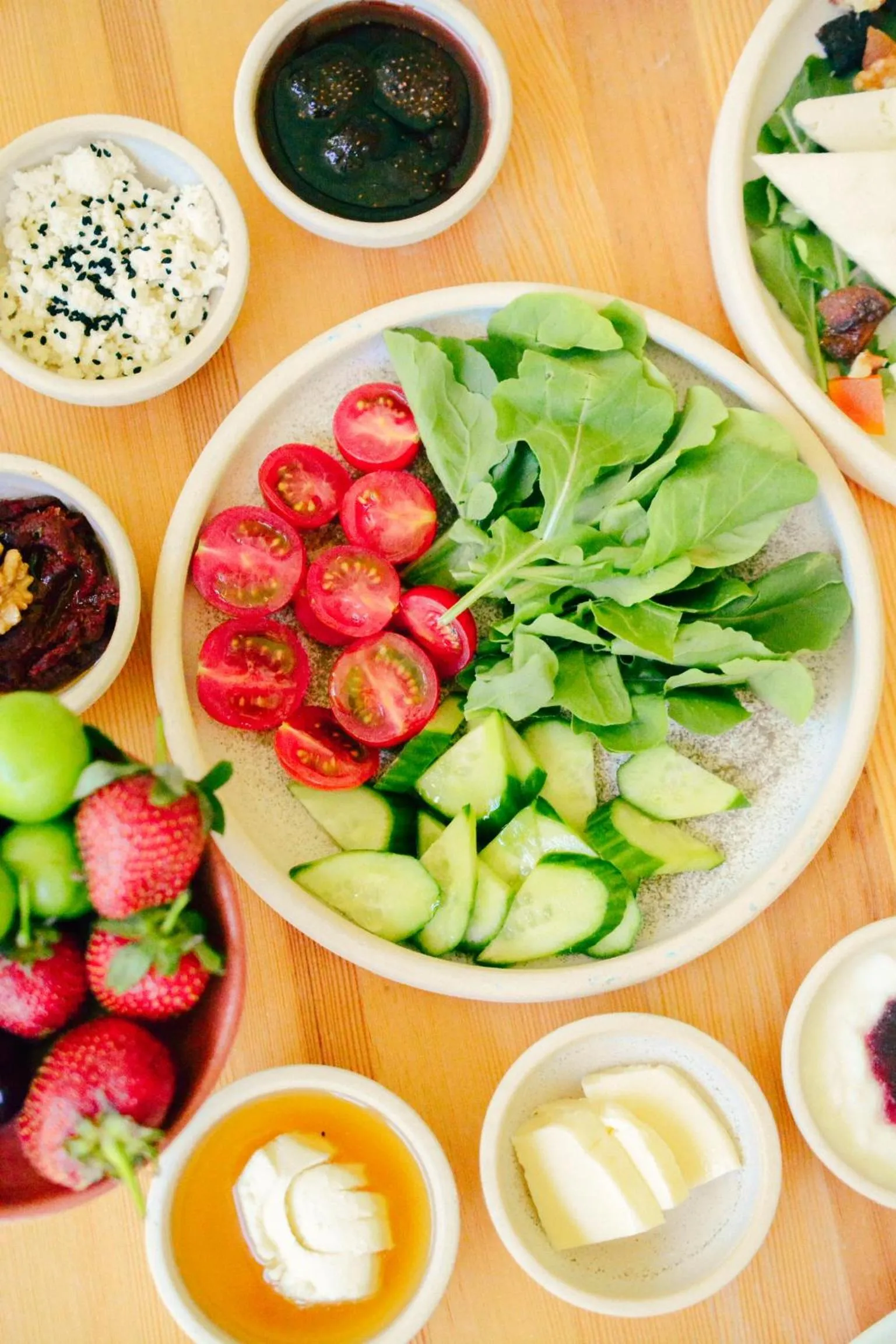 Breakfast in Manastir Alacati Hotel