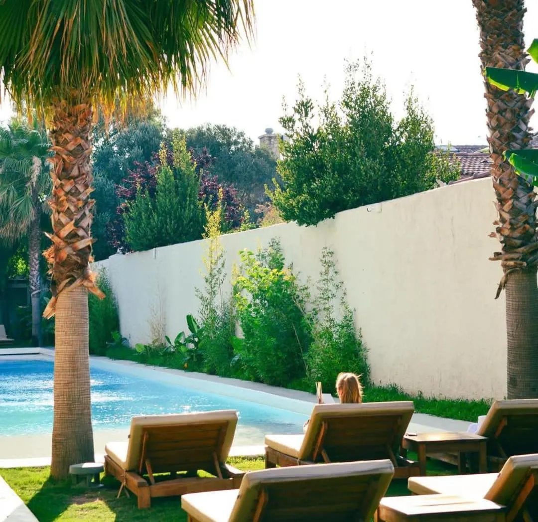 Seating area in Manastir Alacati Hotel