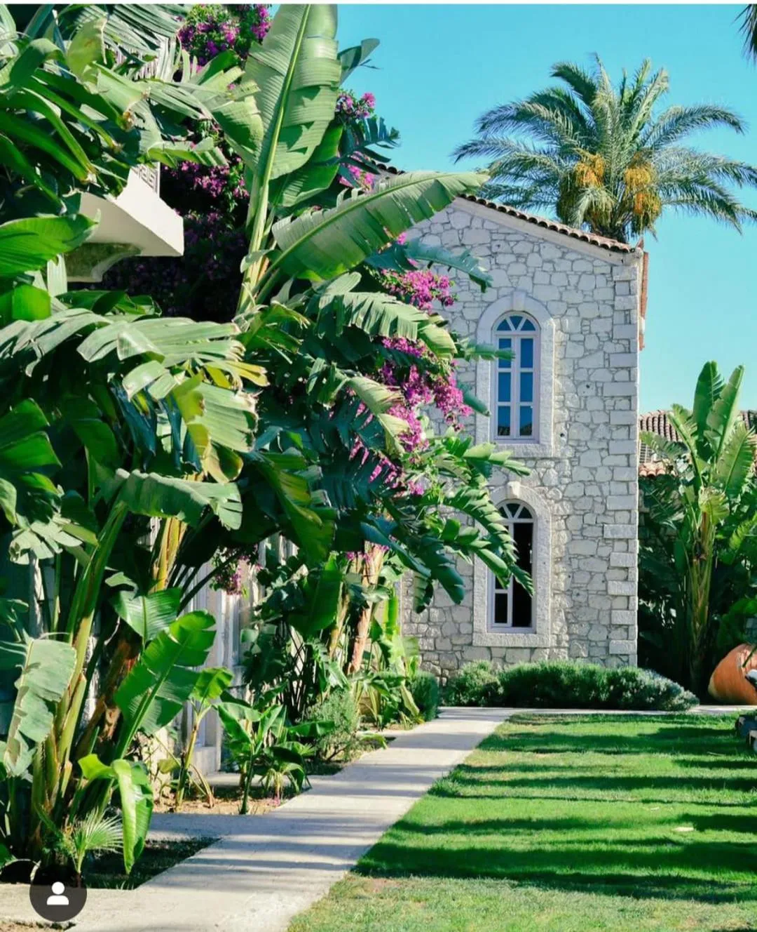 Garden in Manastir Alacati Hotel
