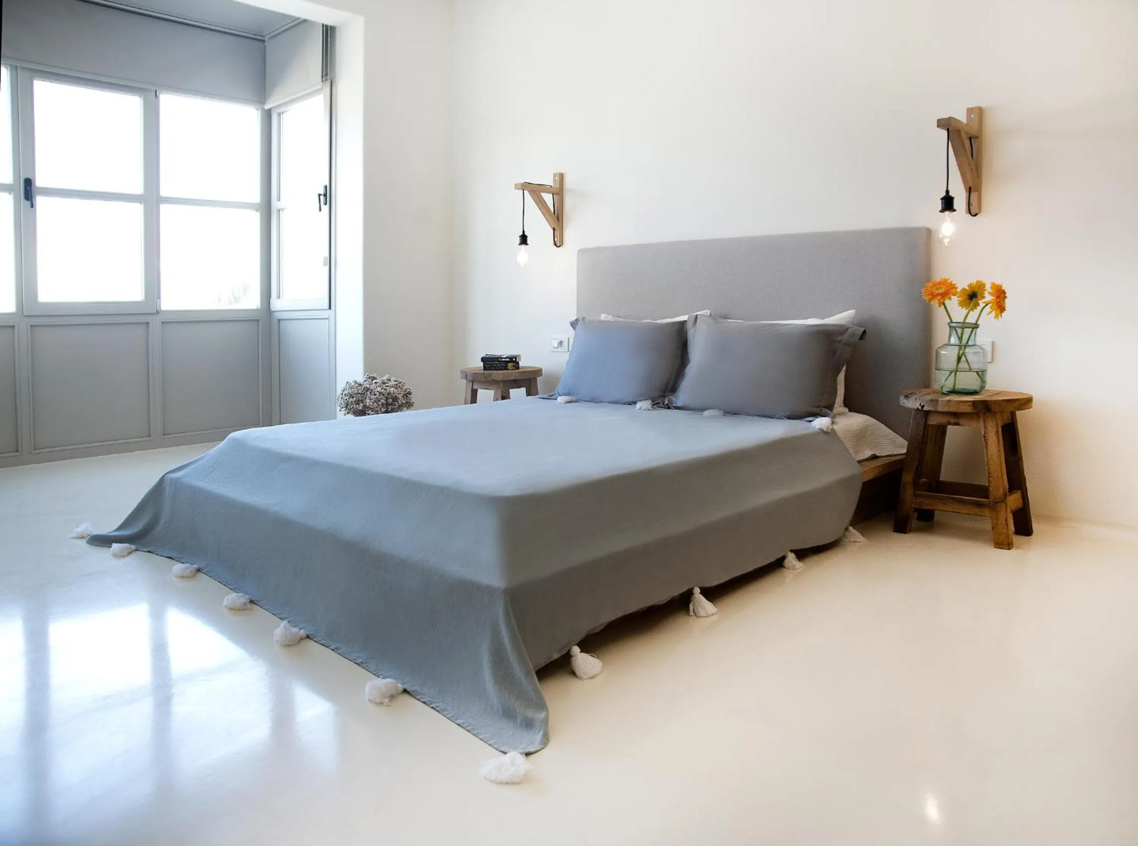 Bedroom, Bed in Manastir Alacati Hotel