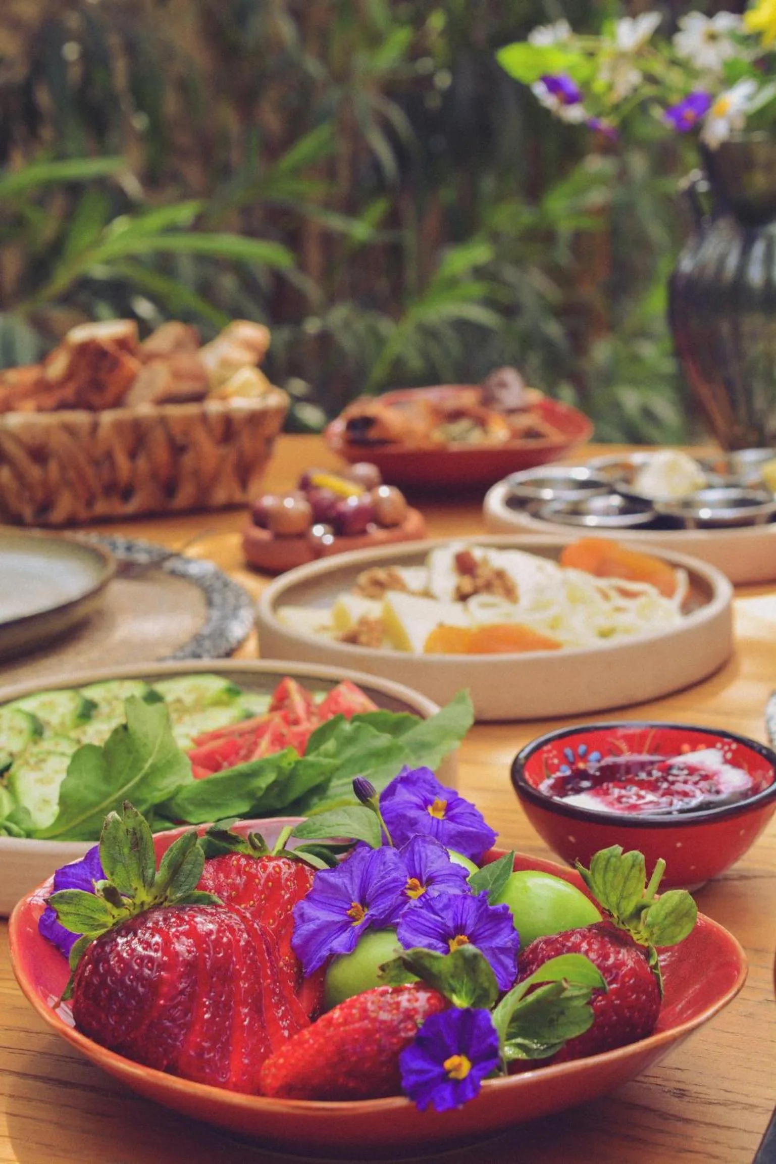 Breakfast in Manastir Alacati Hotel