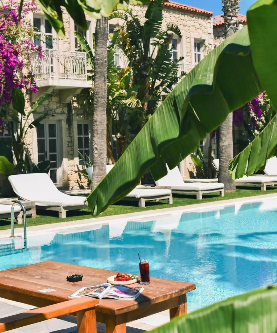 Garden in Manastir Alacati Hotel