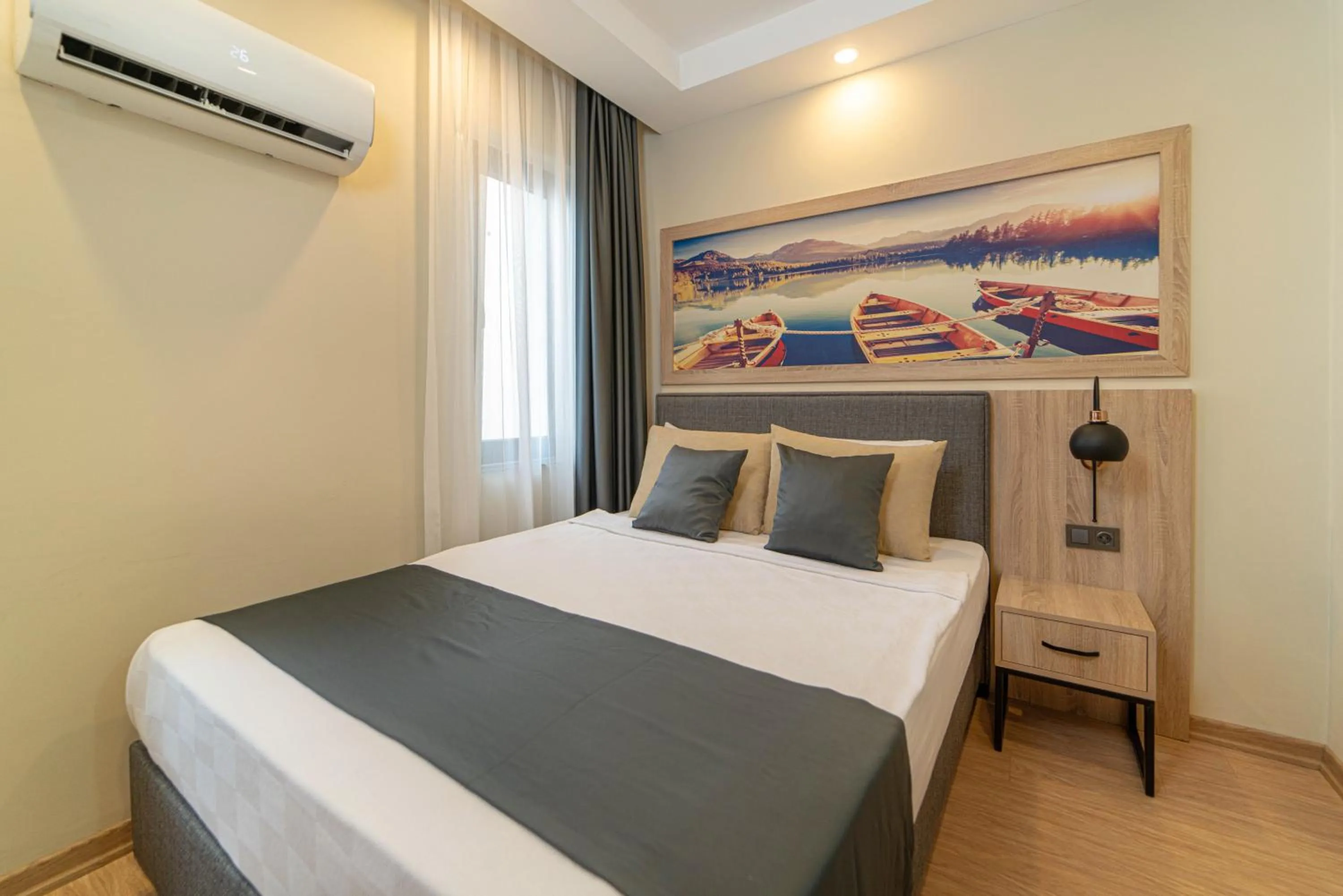 Bed in Deniz Boutique Hotel