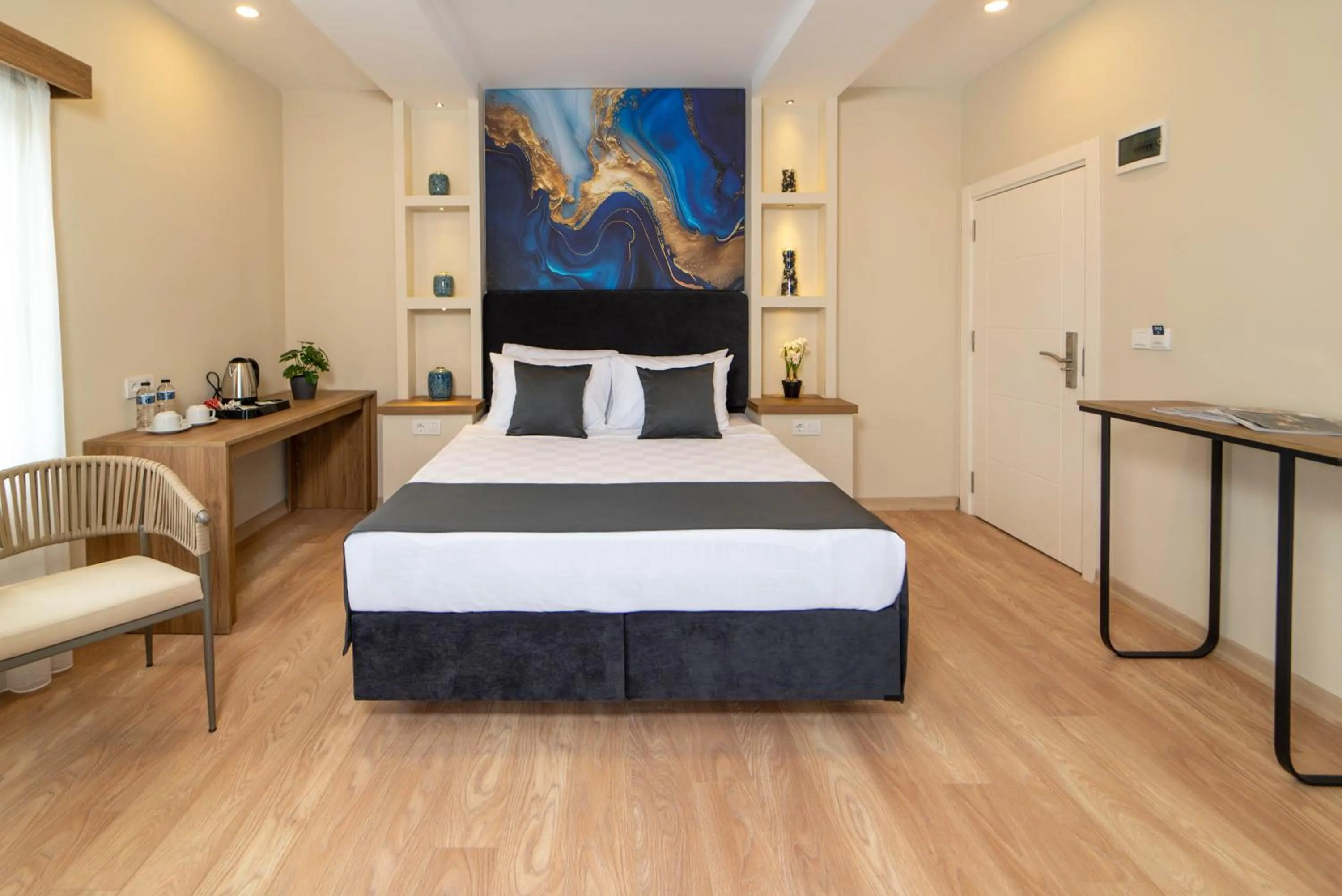 Bed in Deniz Boutique Hotel