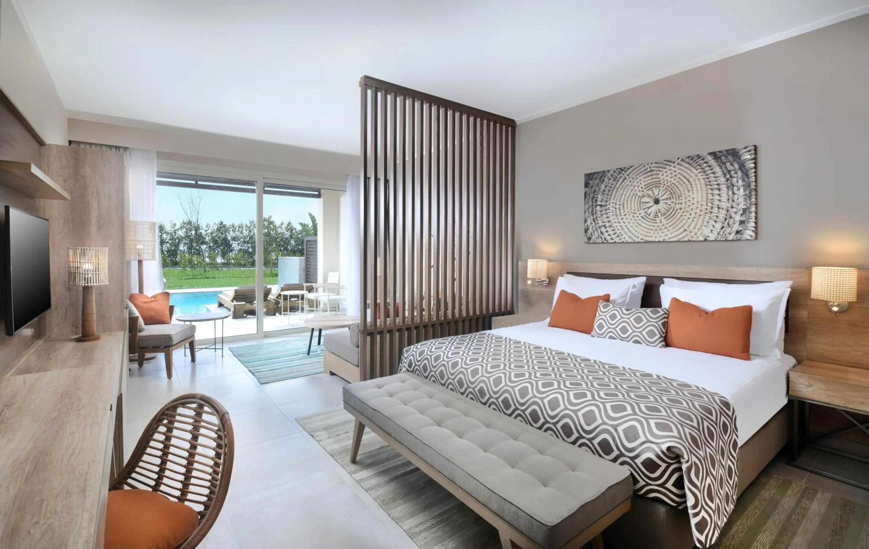 Photo of the whole room, Bed in Steigenberger Resort Ras Soma