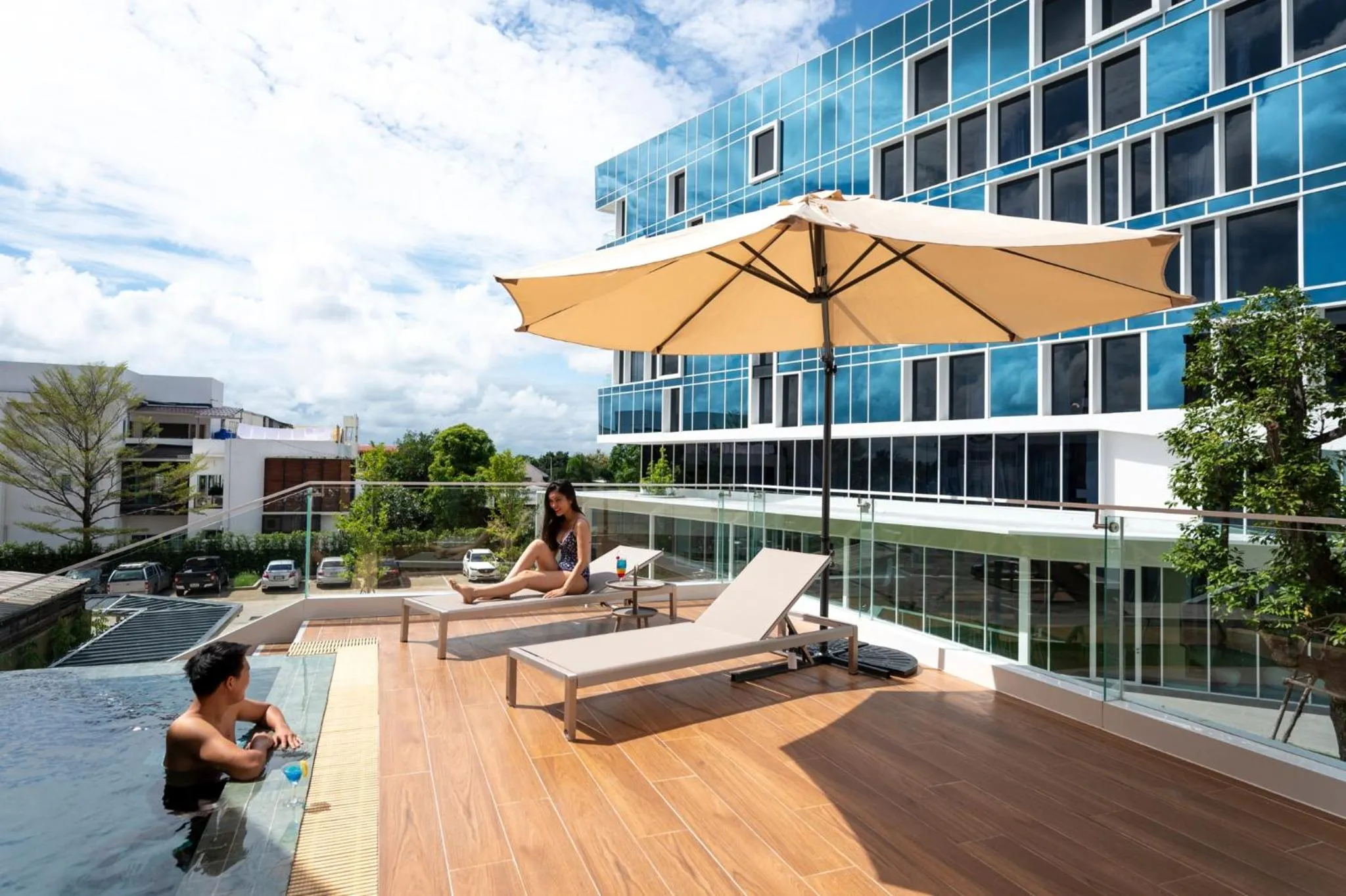 Swimming pool in VELA Dhi Udon Thani