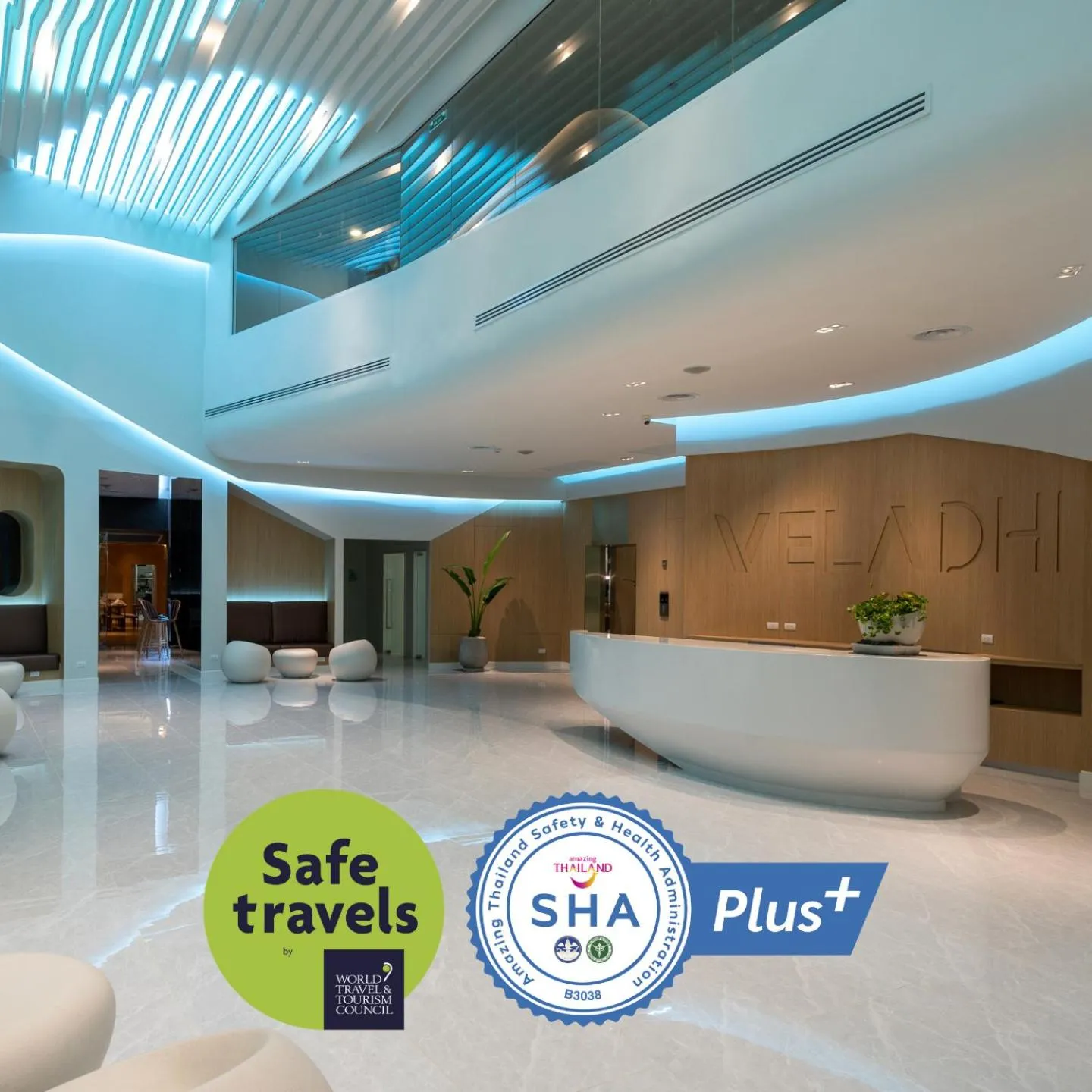 Lobby or reception in VELA Dhi Udon Thani
