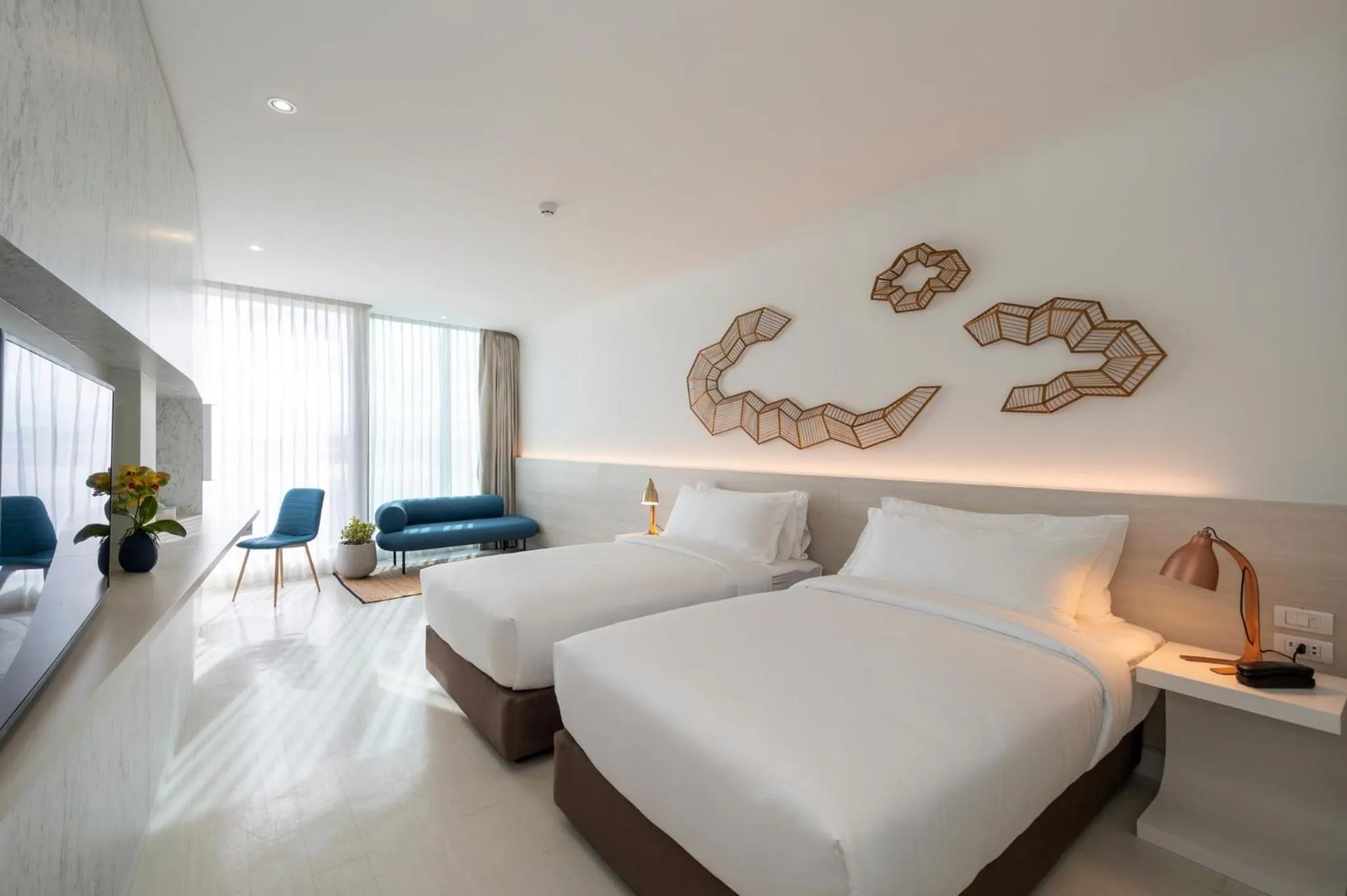 Photo of the whole room, Bed in VELA Dhi Udon Thani