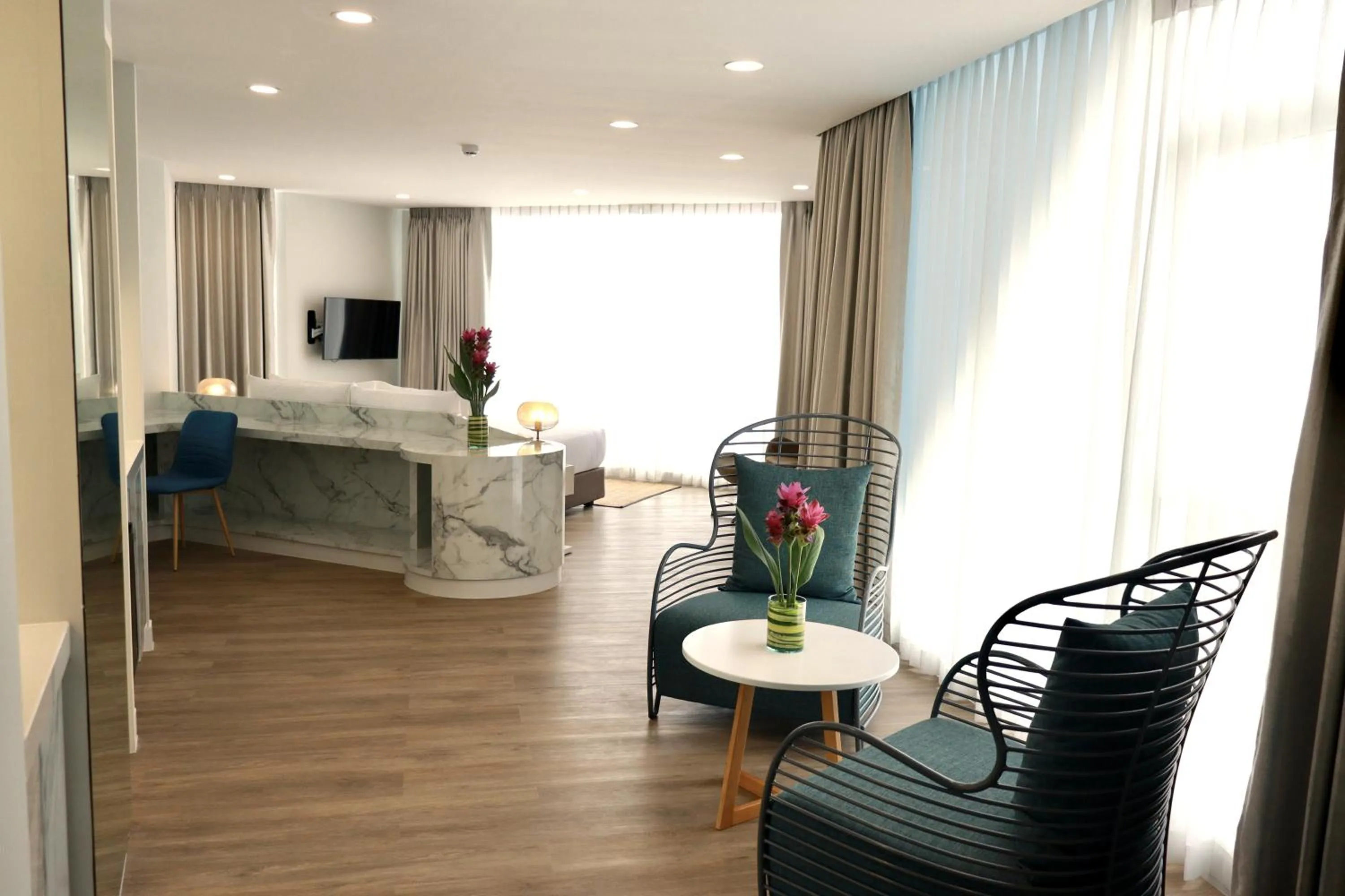 Seating area in VELA Dhi Udon Thani