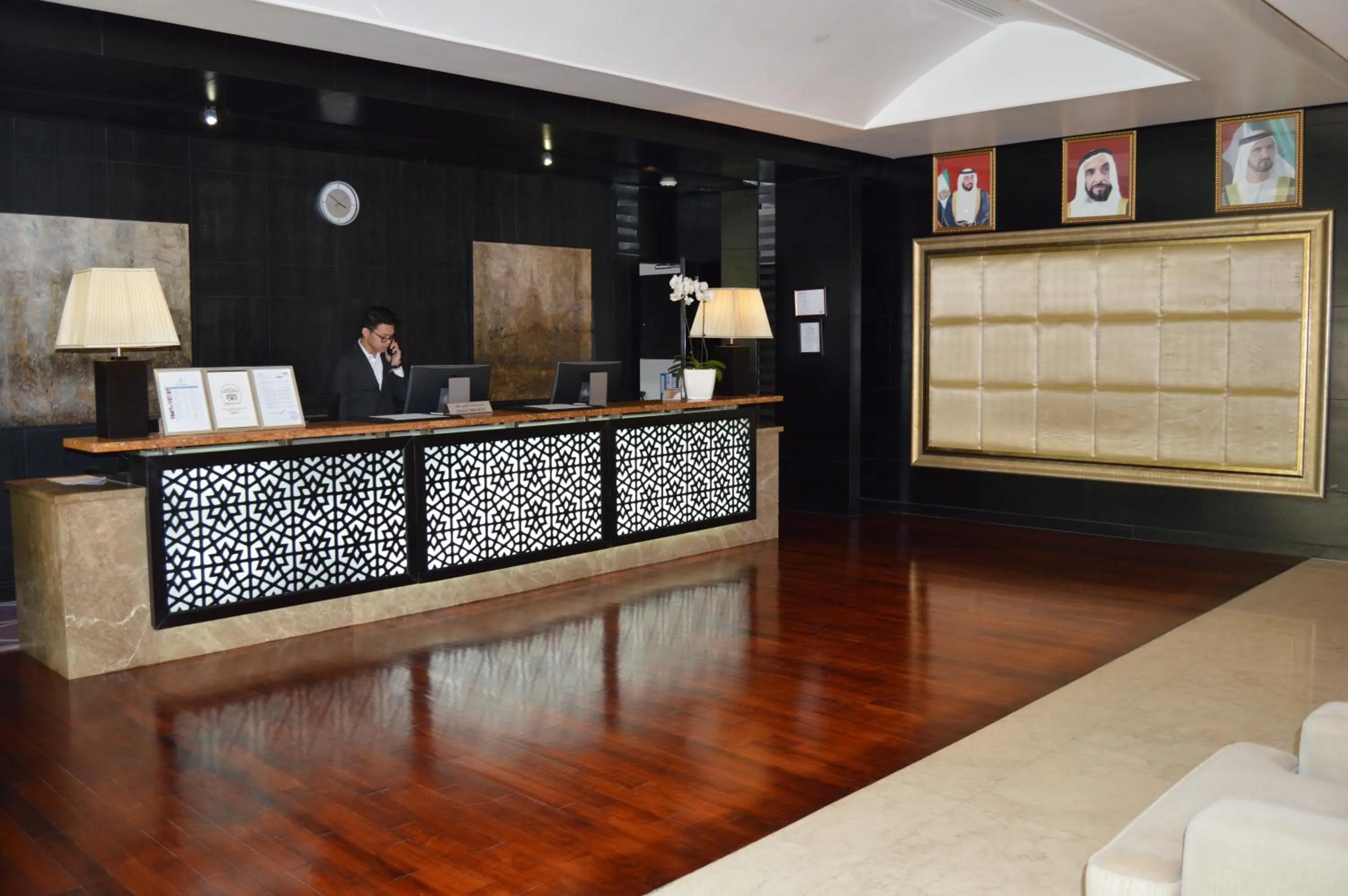 Lobby or reception in Nuran Marina