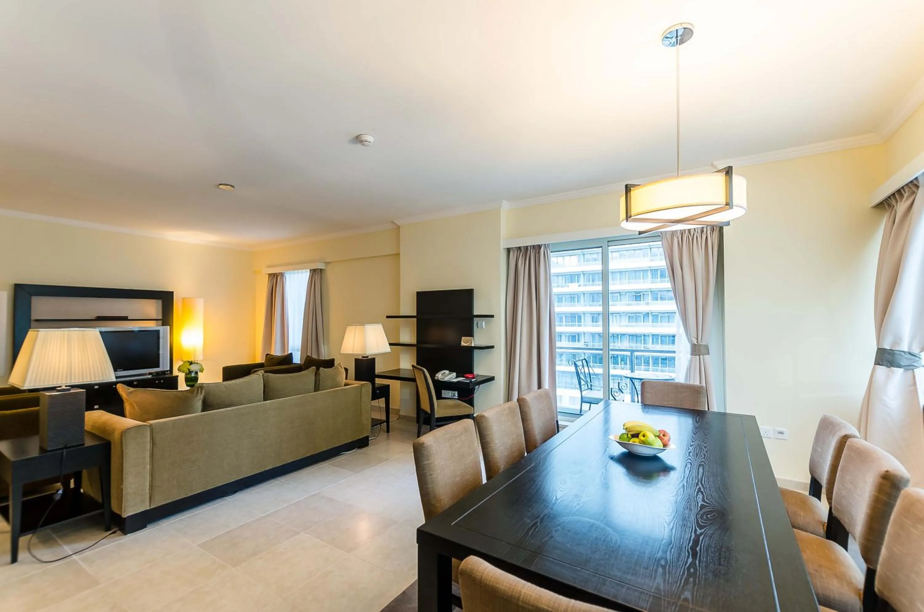 Dining area in Nuran Marina