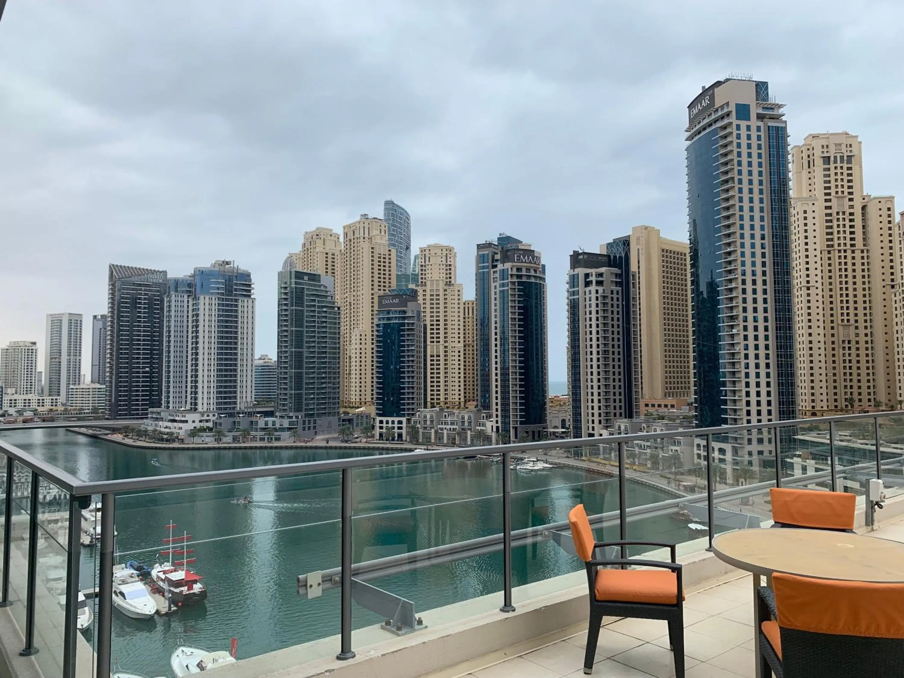 Balcony/Terrace in Nuran Marina