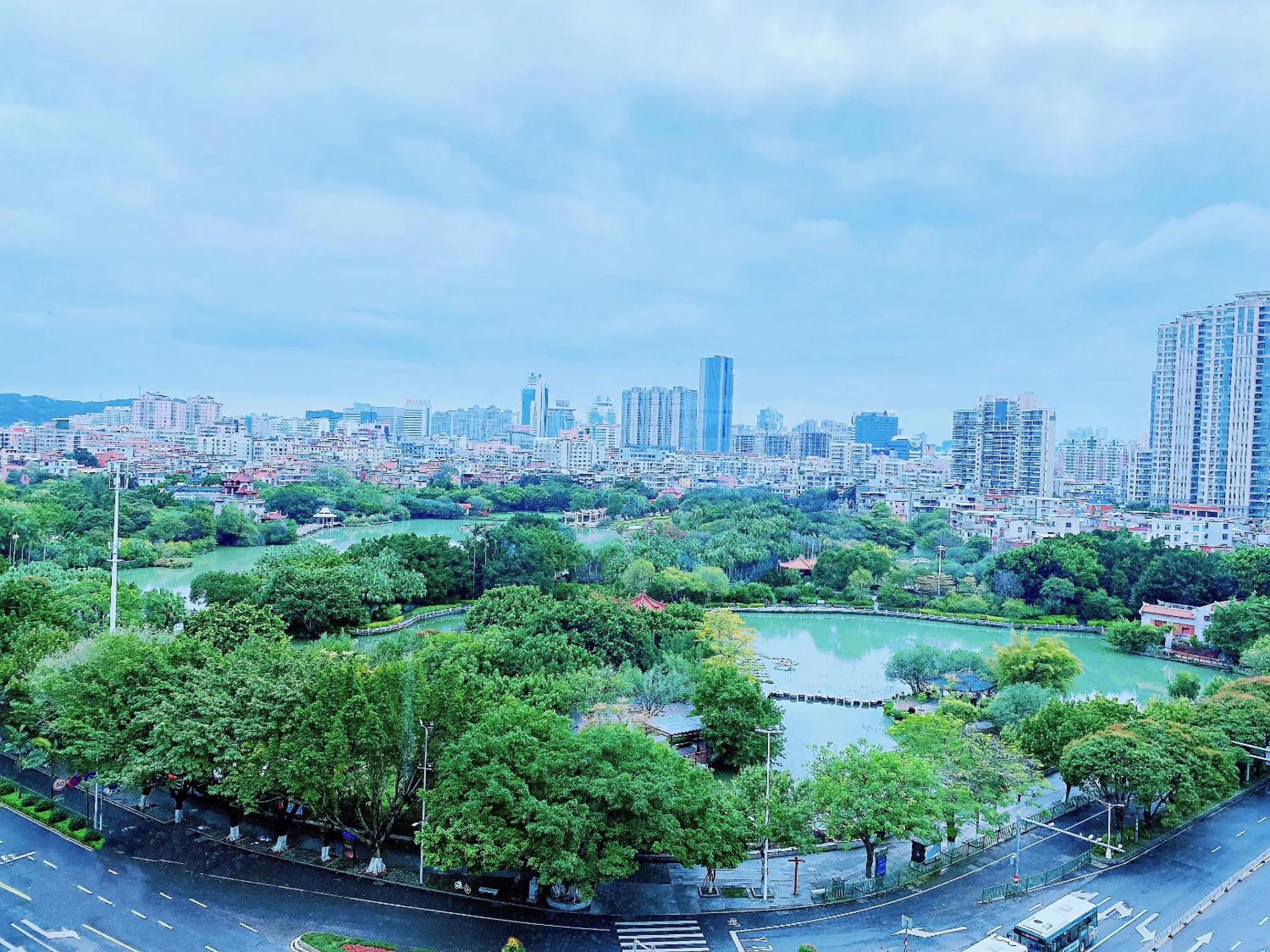 City view in Holiday Inn Express Quanzhou City Center by IHG