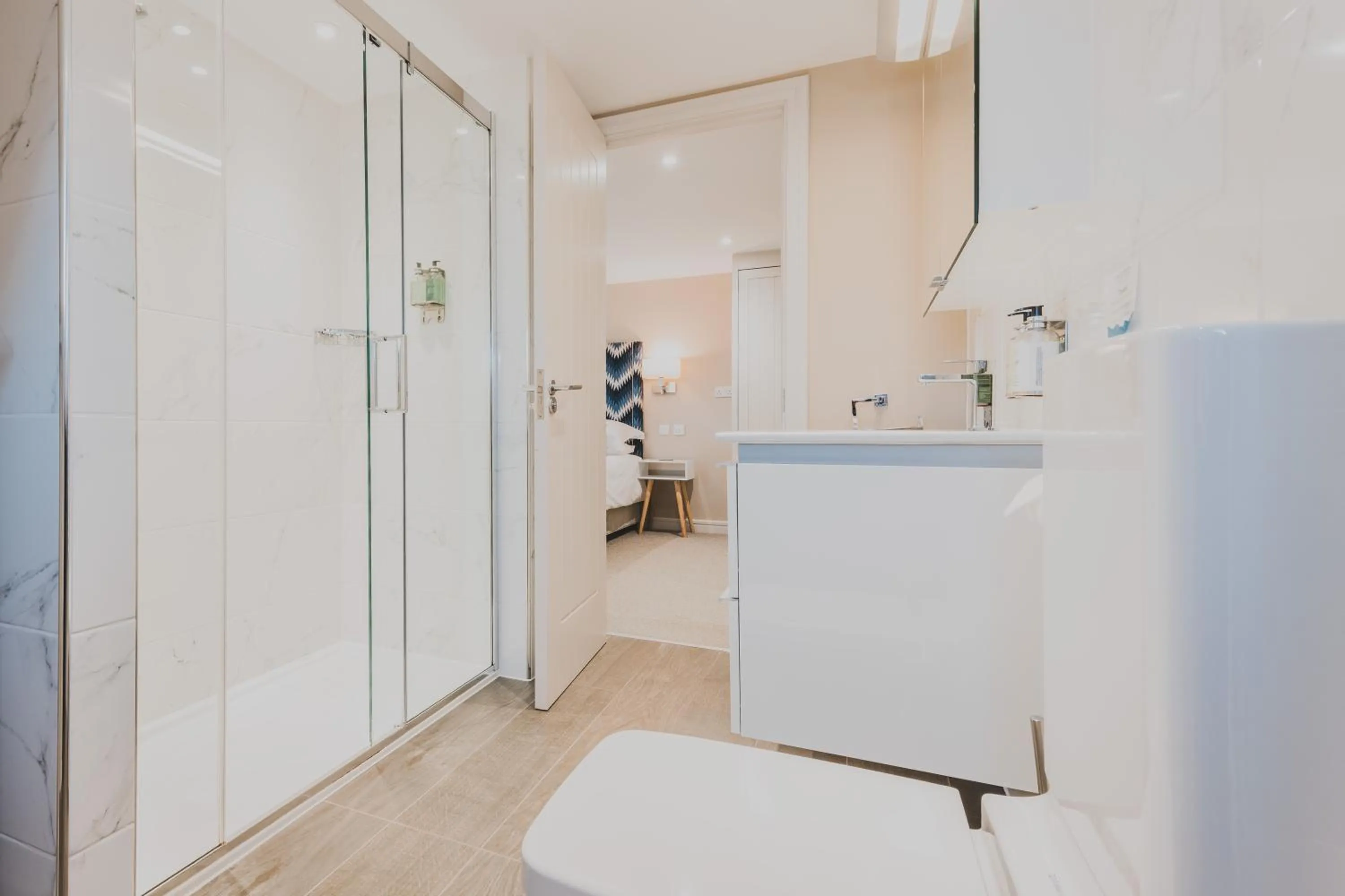 Shower in Polzeath Beach House