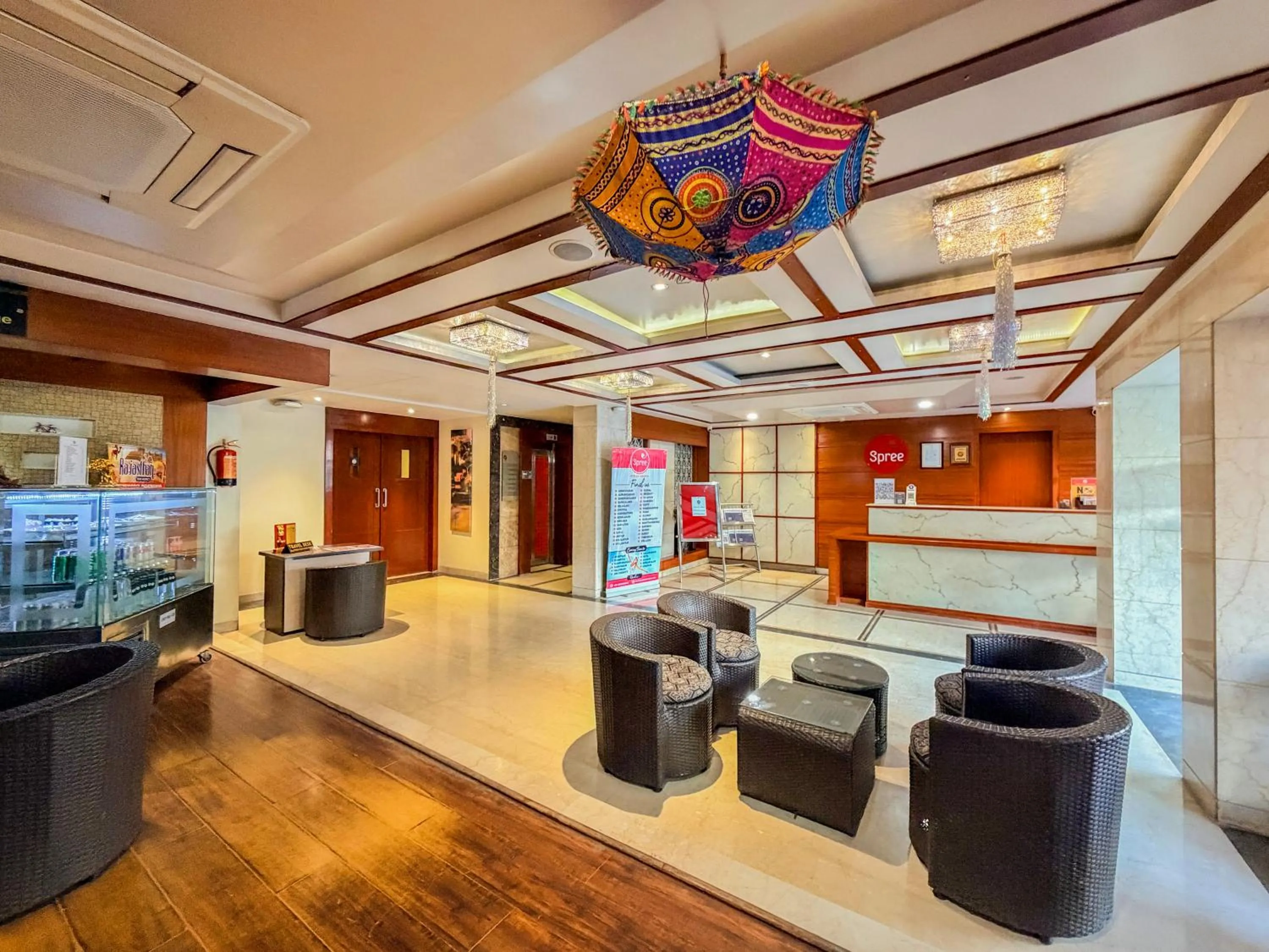 Lobby or reception in Spree Hotel Jaipur