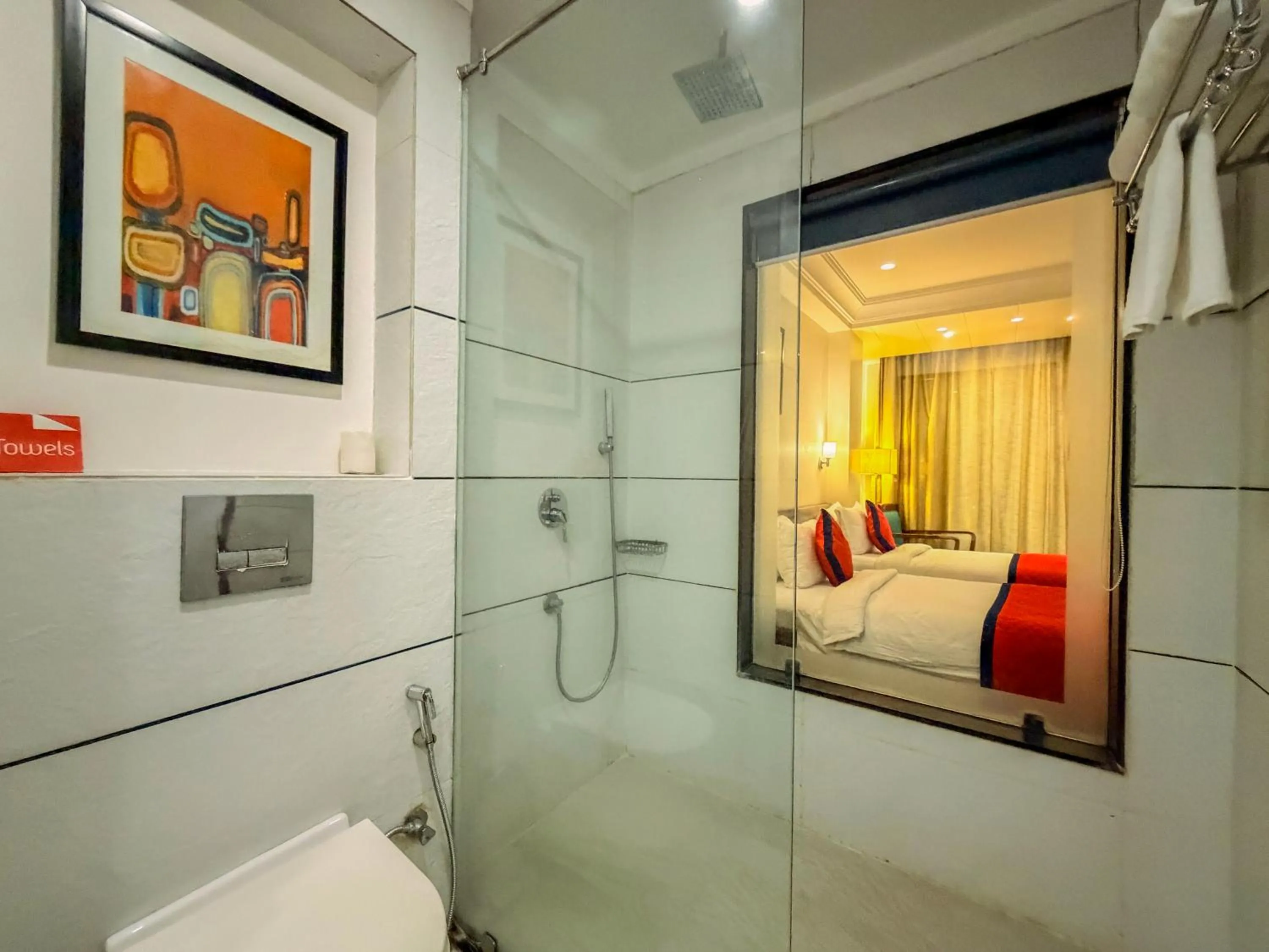 Toilet, Bed in Spree Hotel Jaipur