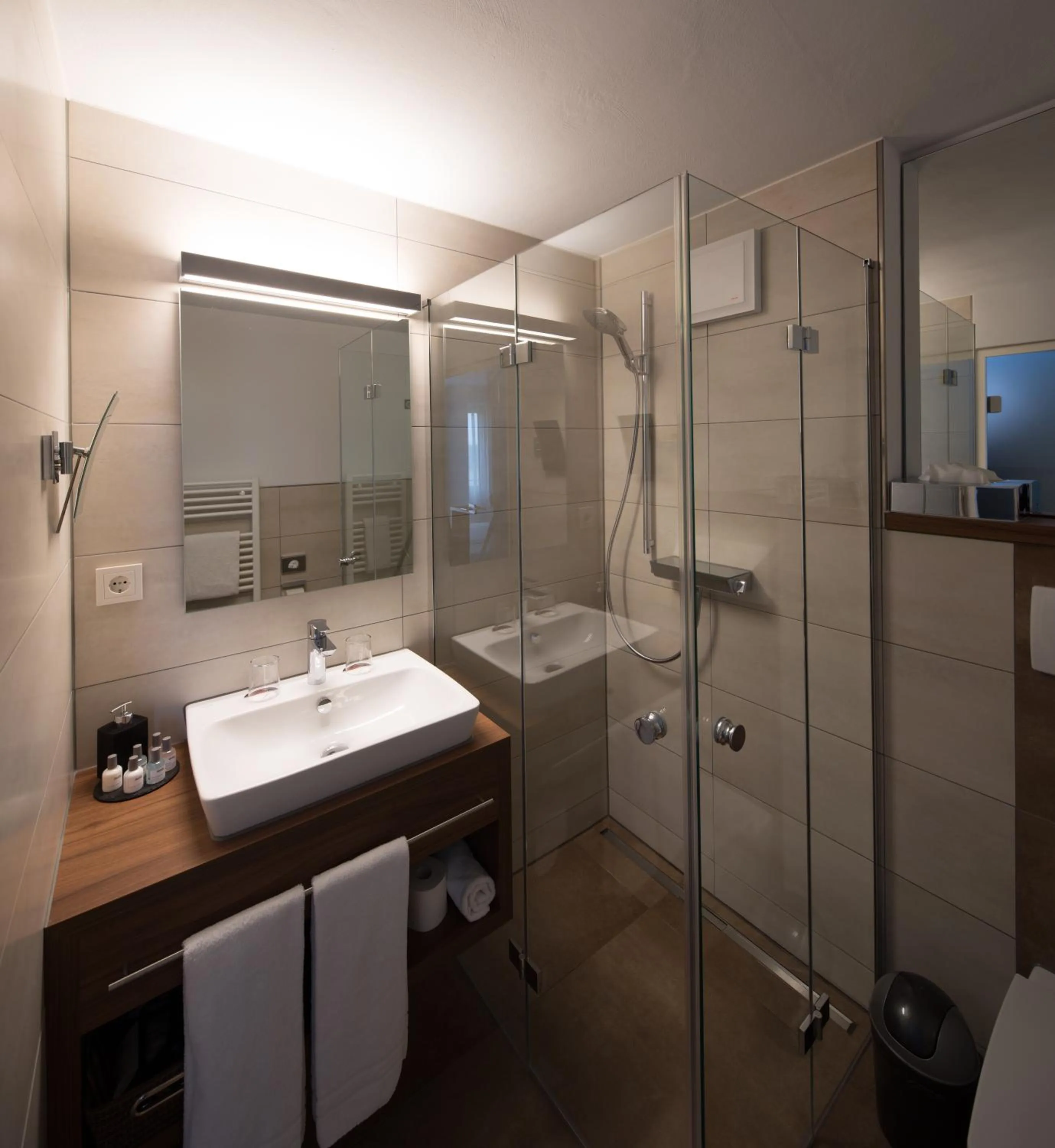 Shower in ARAMIS Tagungs- und Sporthotel