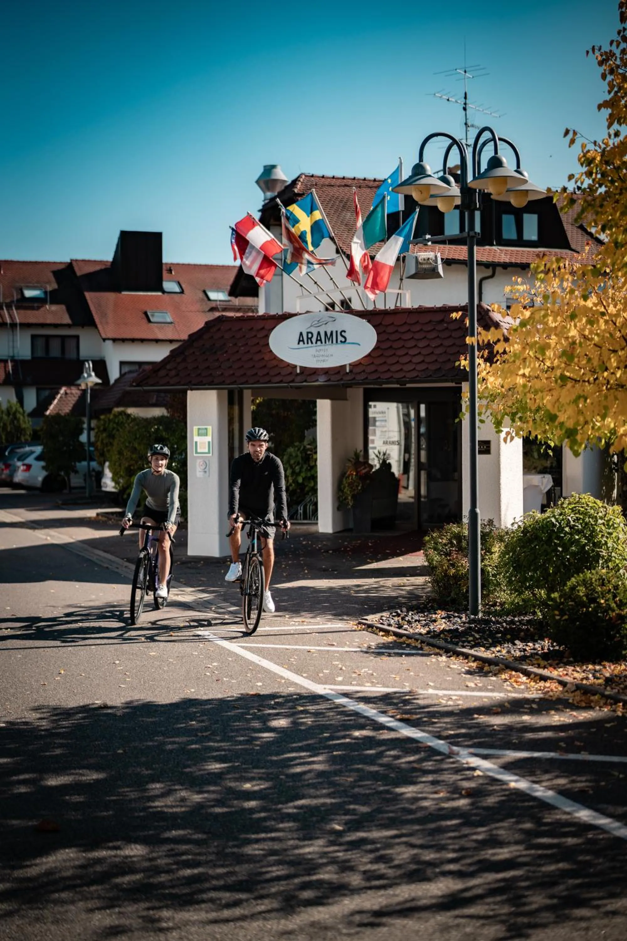 Facade/entrance in ARAMIS Tagungs- und Sporthotel