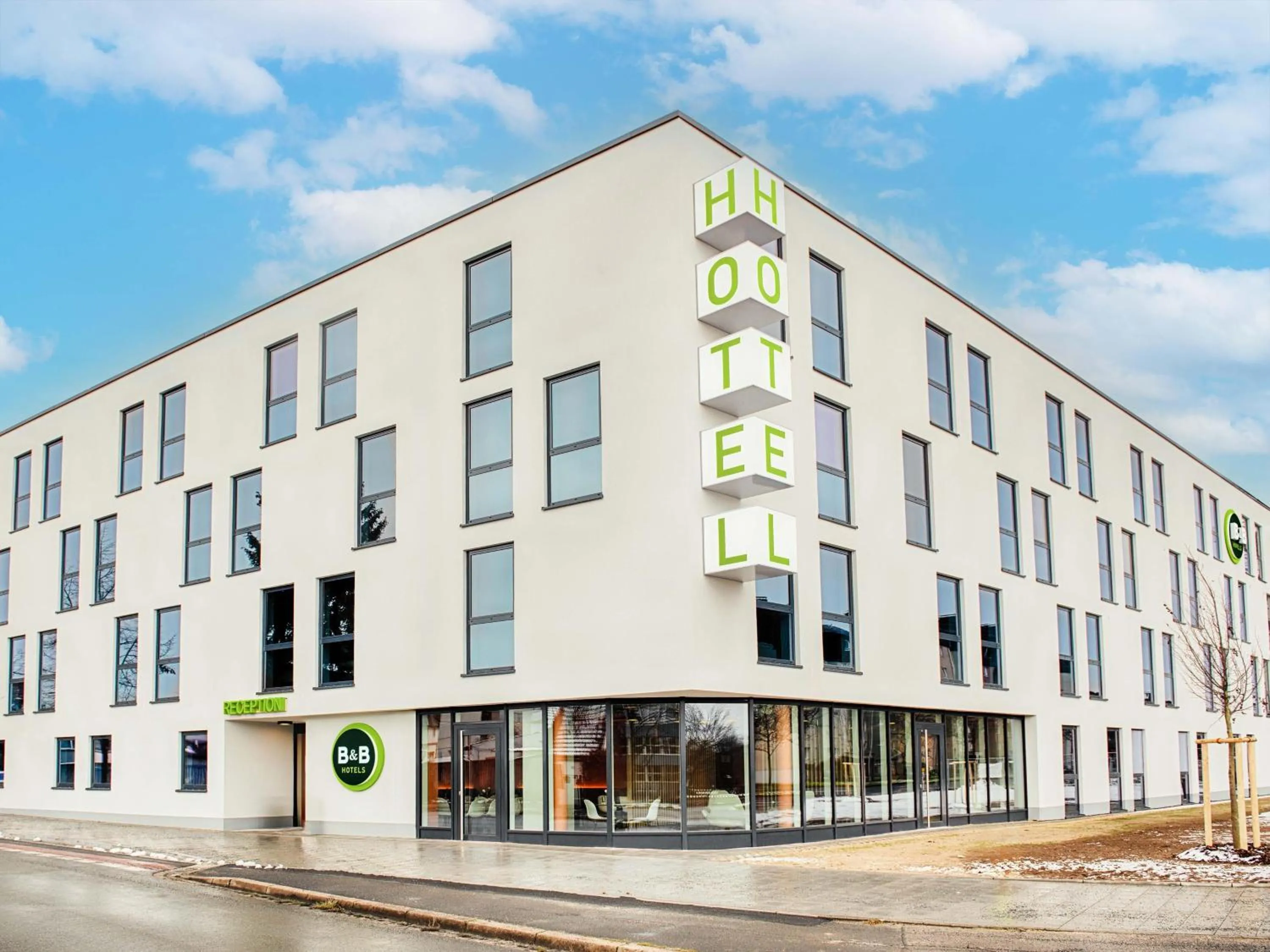 Property building in B&B Hotel Bamberg