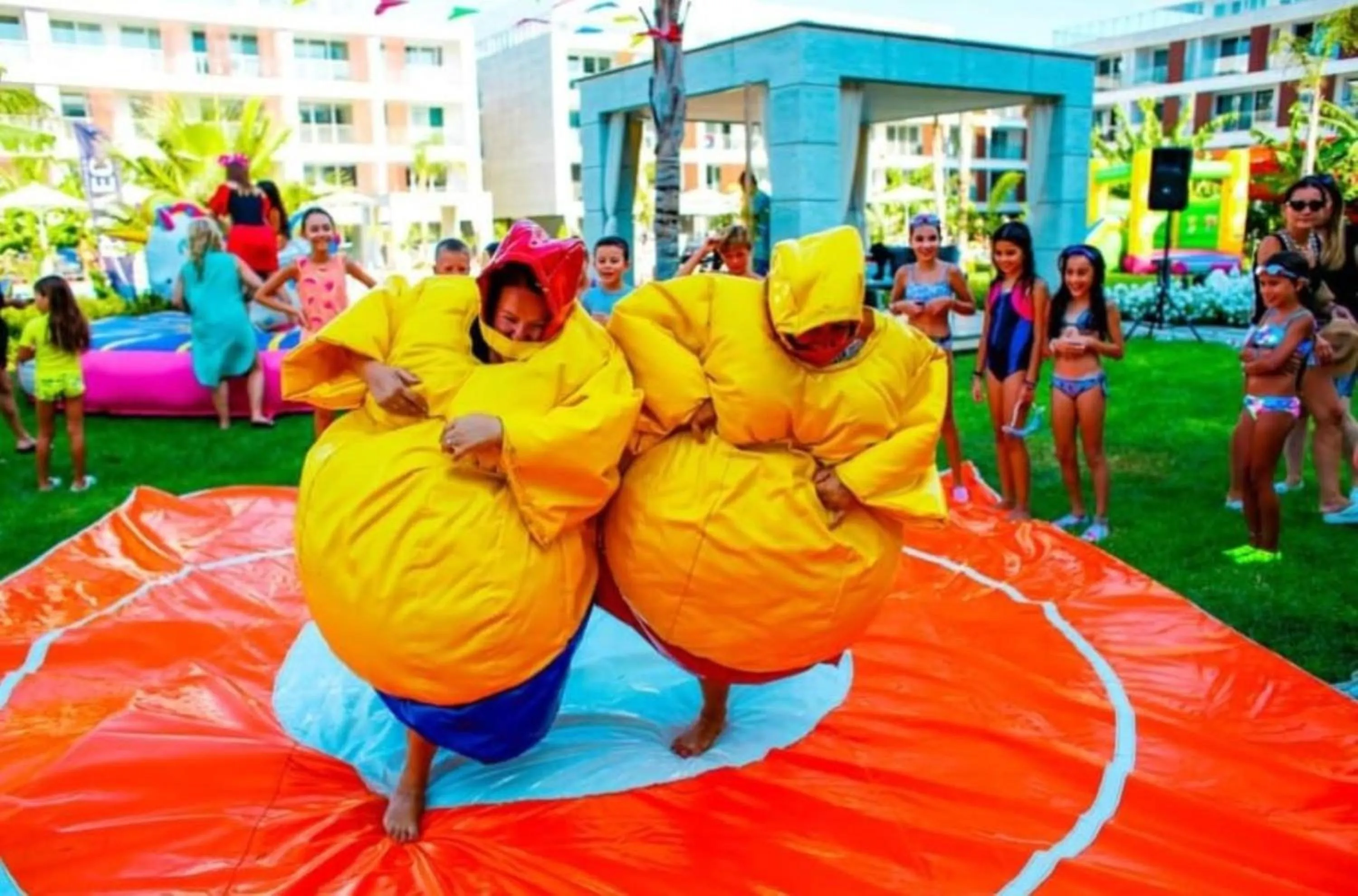 Garden in Courtyard Long Beach Holiday Resort