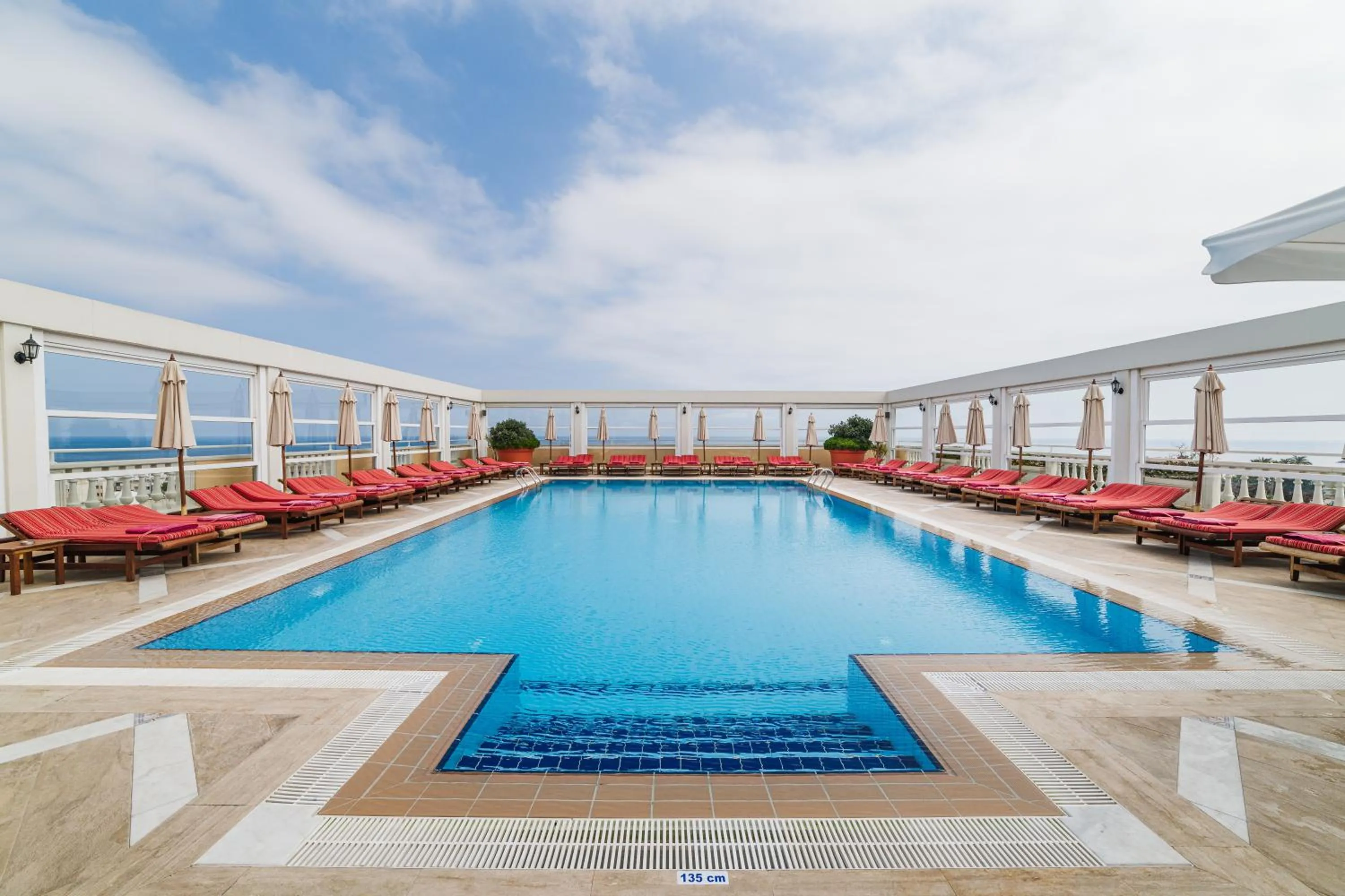 Swimming pool in The Arkin Colony Hotel