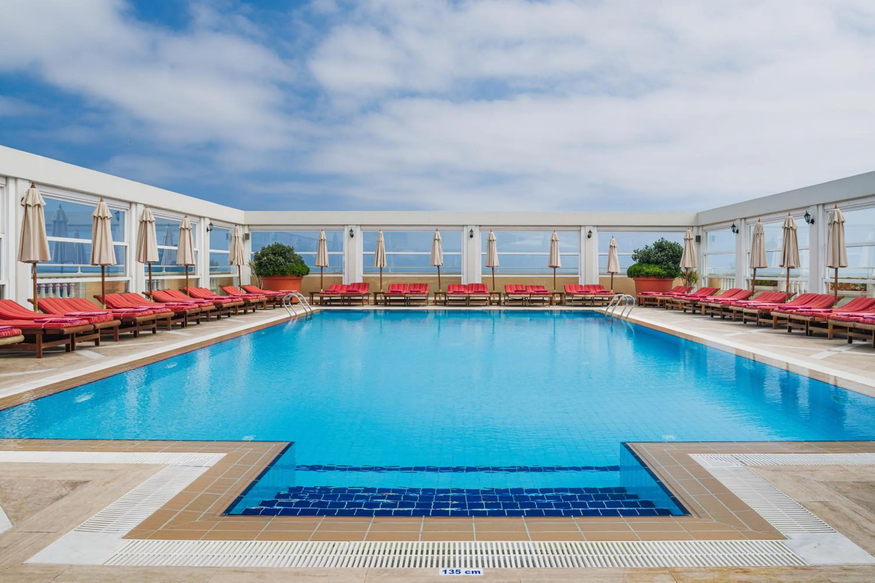 Swimming pool in The Arkin Colony Hotel
